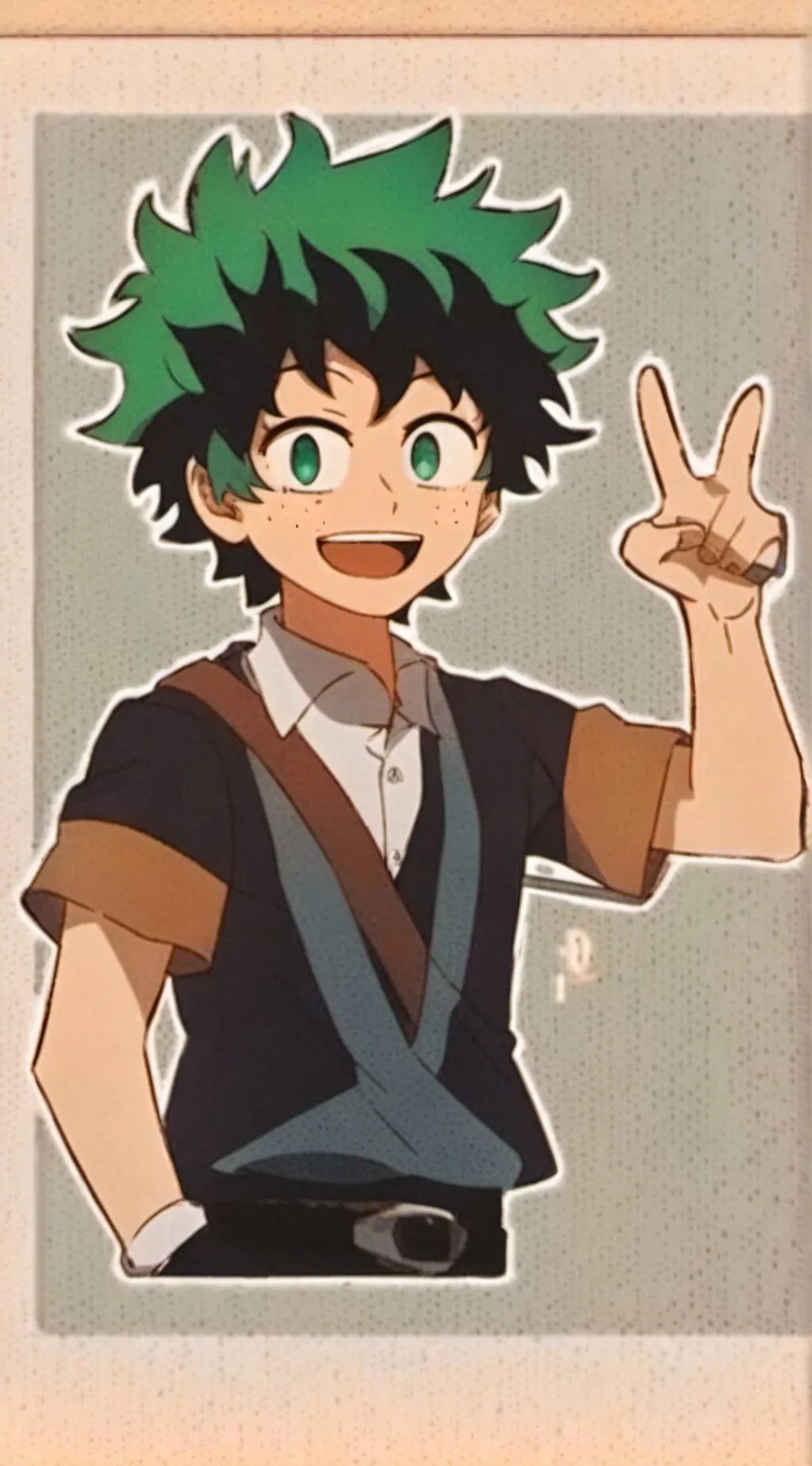 ai character: Deku background