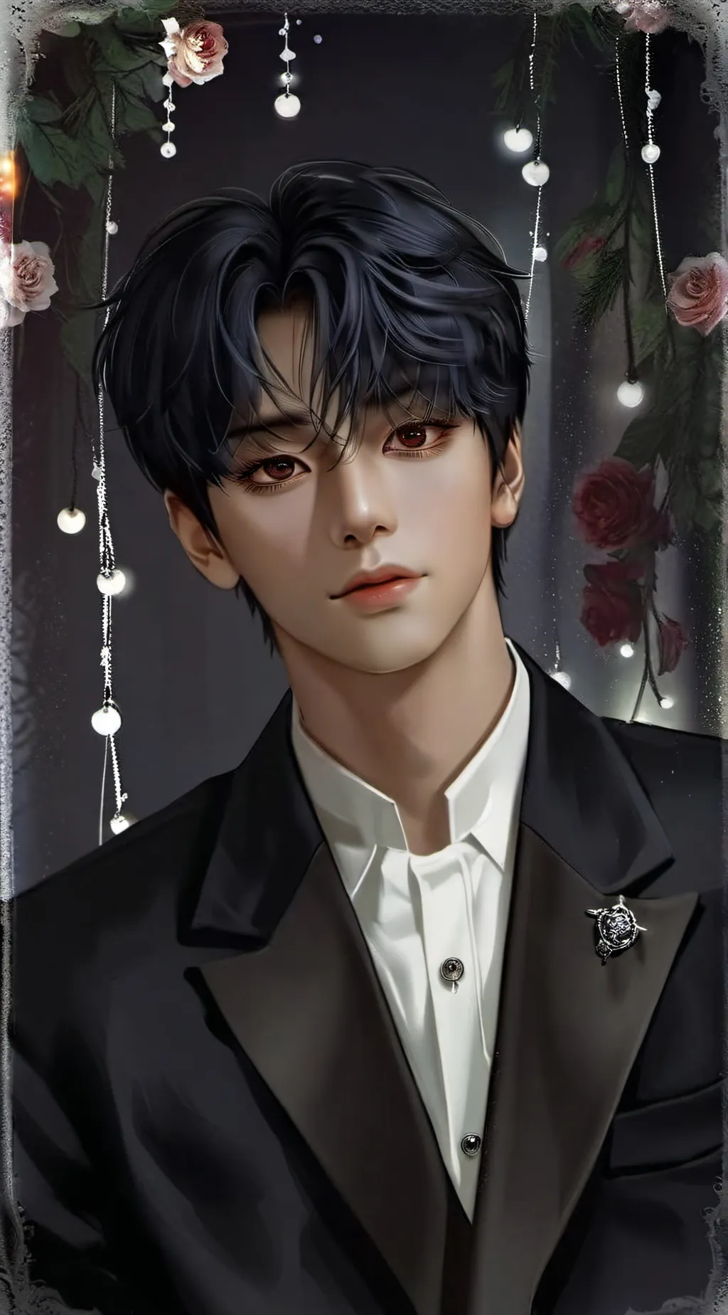 ai character: Kim taehyung  background