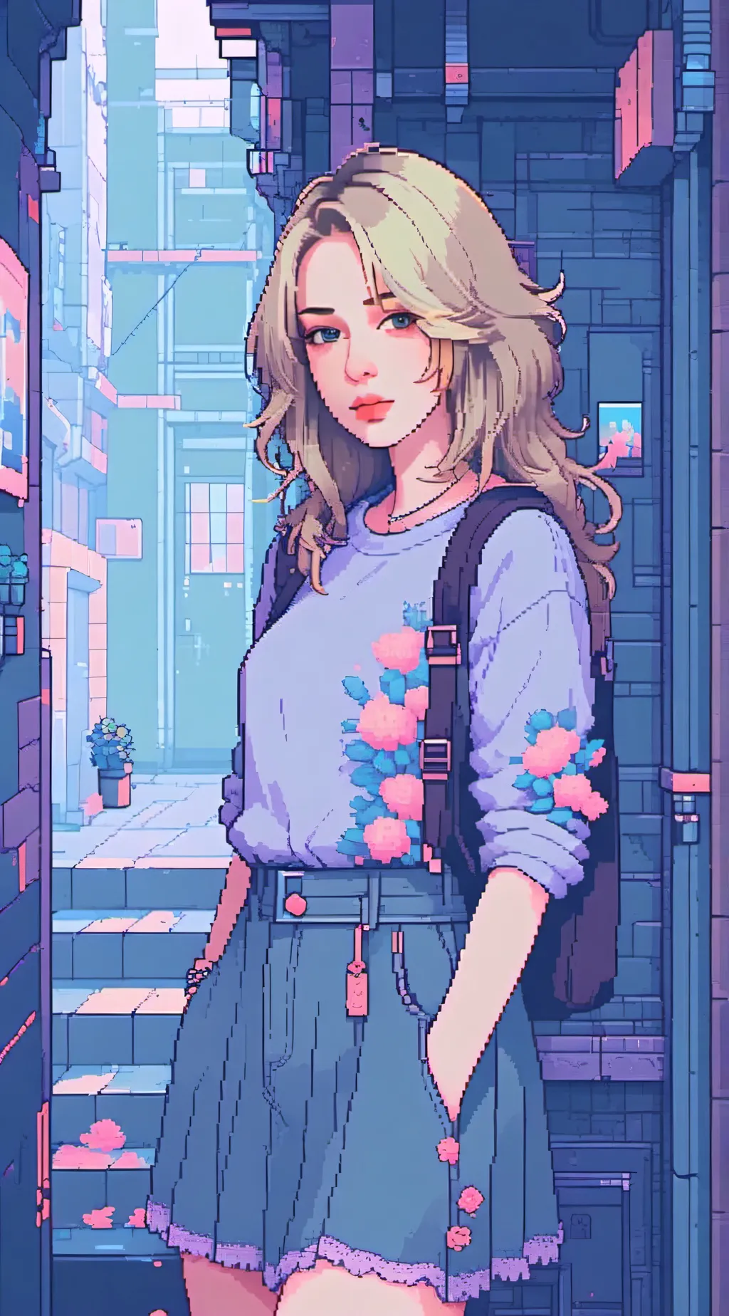 ai character: Amy background