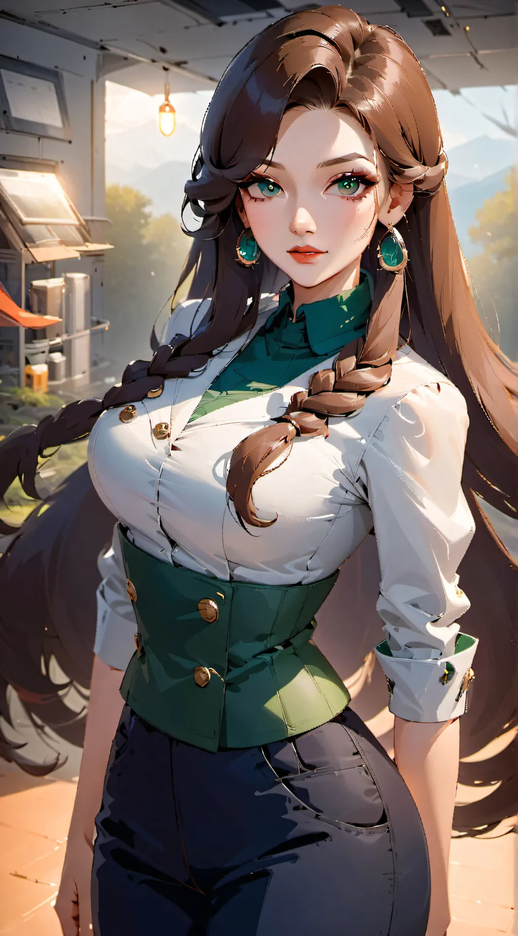 ai character: Jasmine background