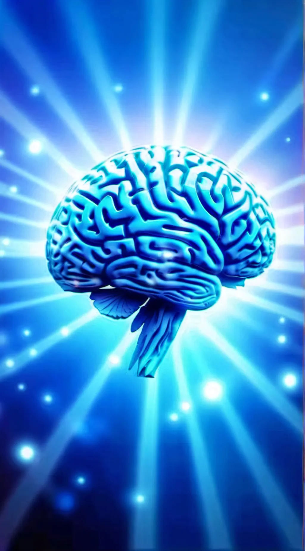 ai character: brain  background