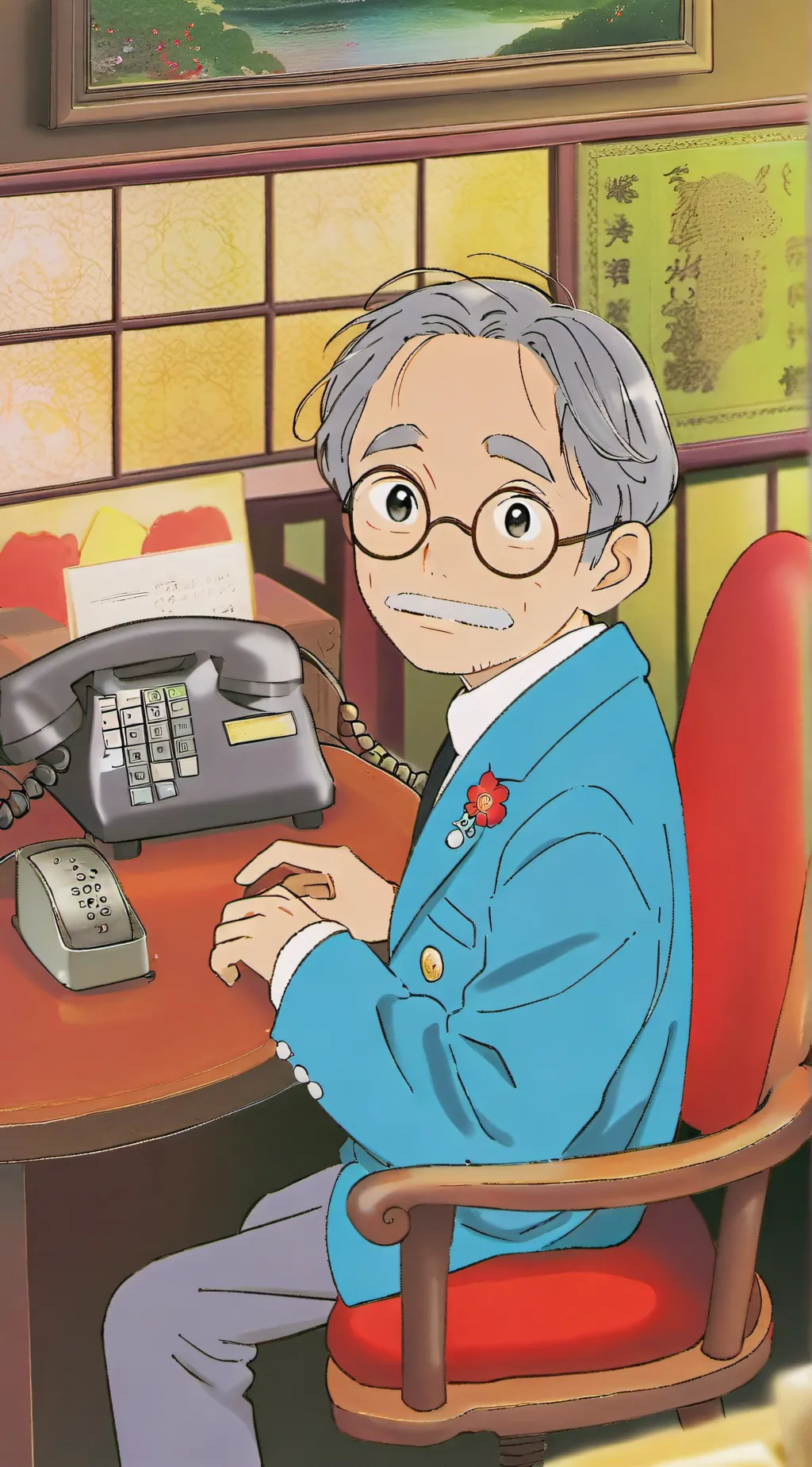 ai character: Julian background