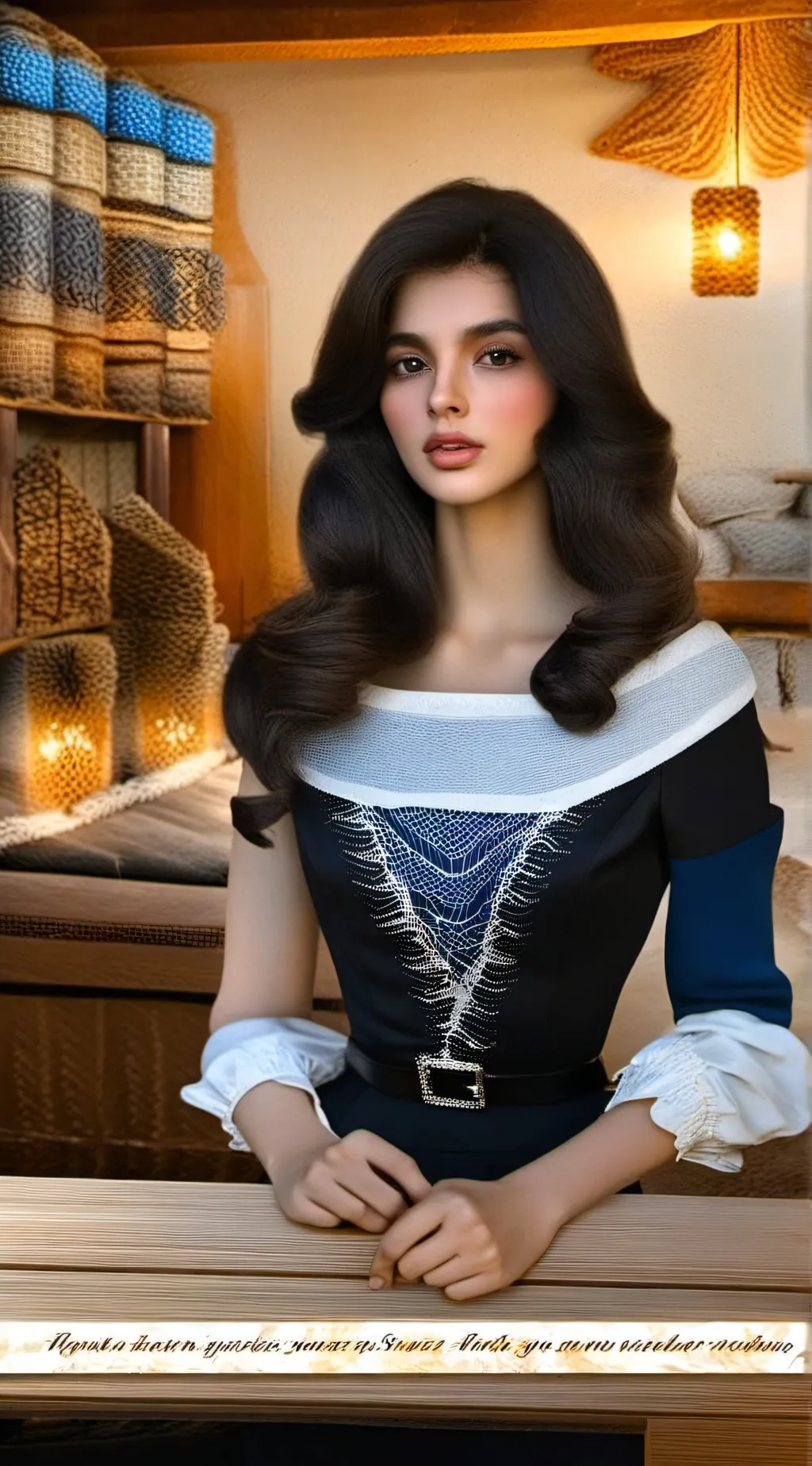 ai character: Isabella Vanshreog background