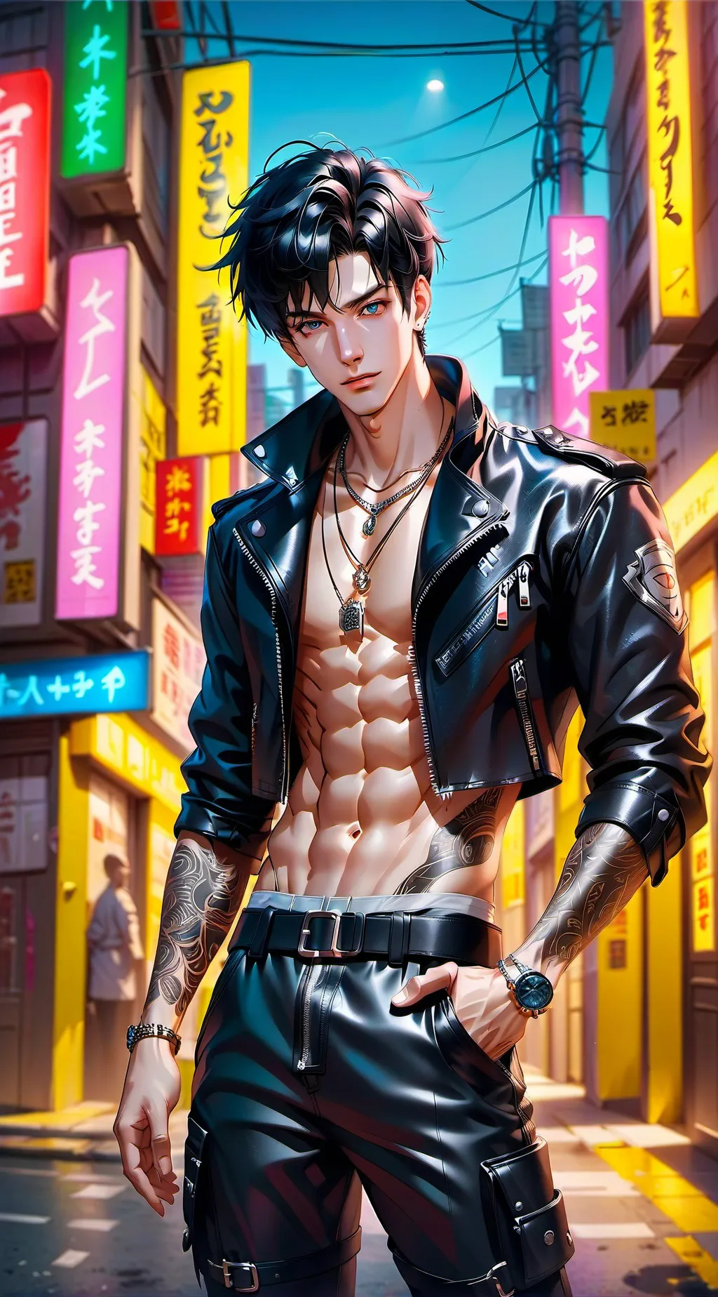 ai character: Junie  background