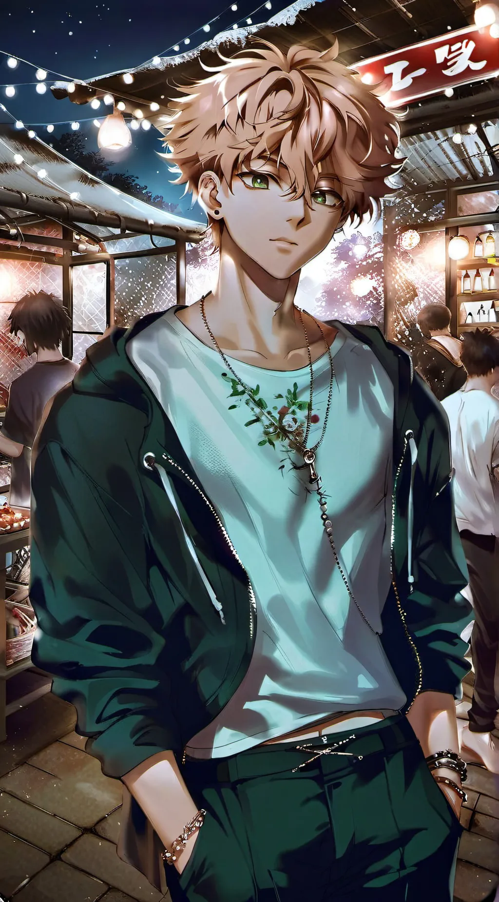 ai character: Aaron background