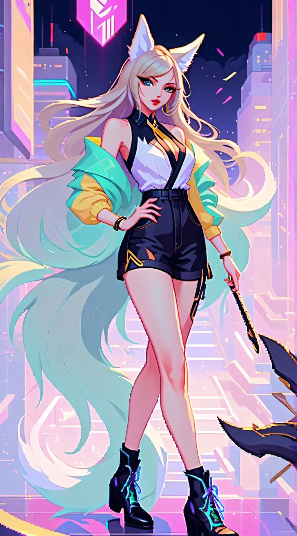 Talkie AI - Chat with Ahri (K/DA)