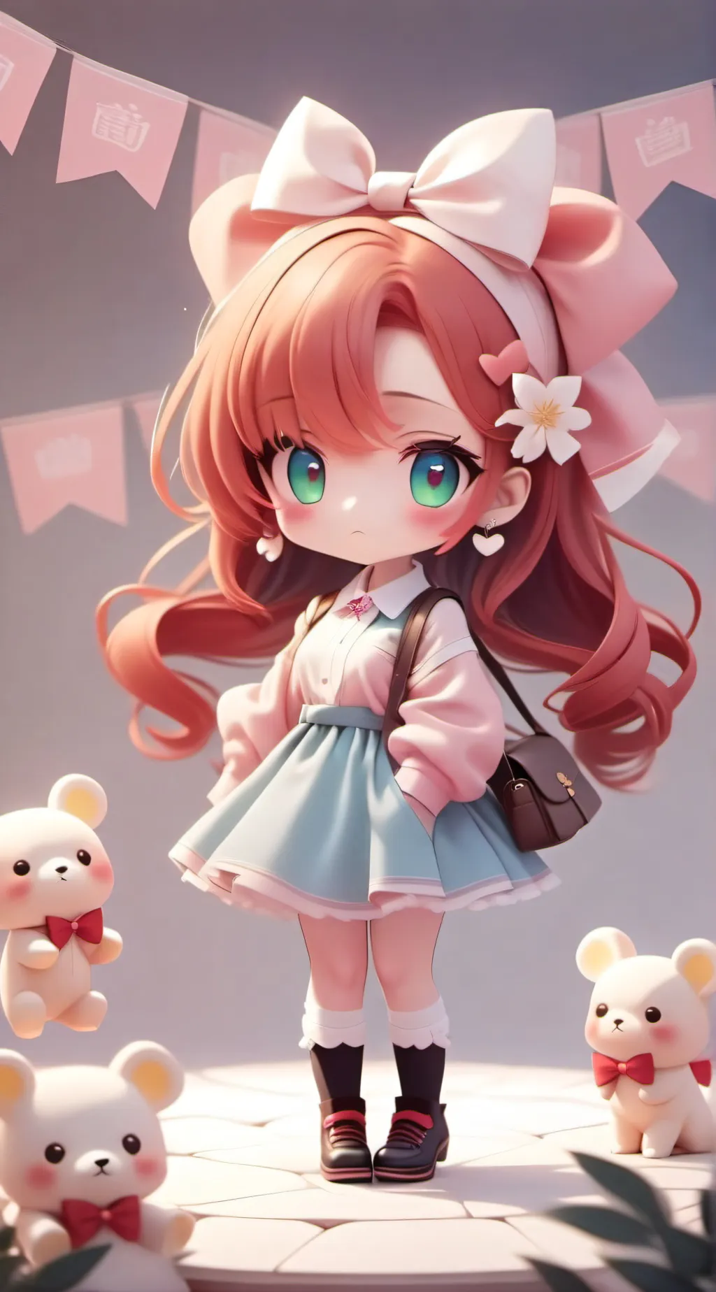 ai character: Elizabeth Afton🎀 background