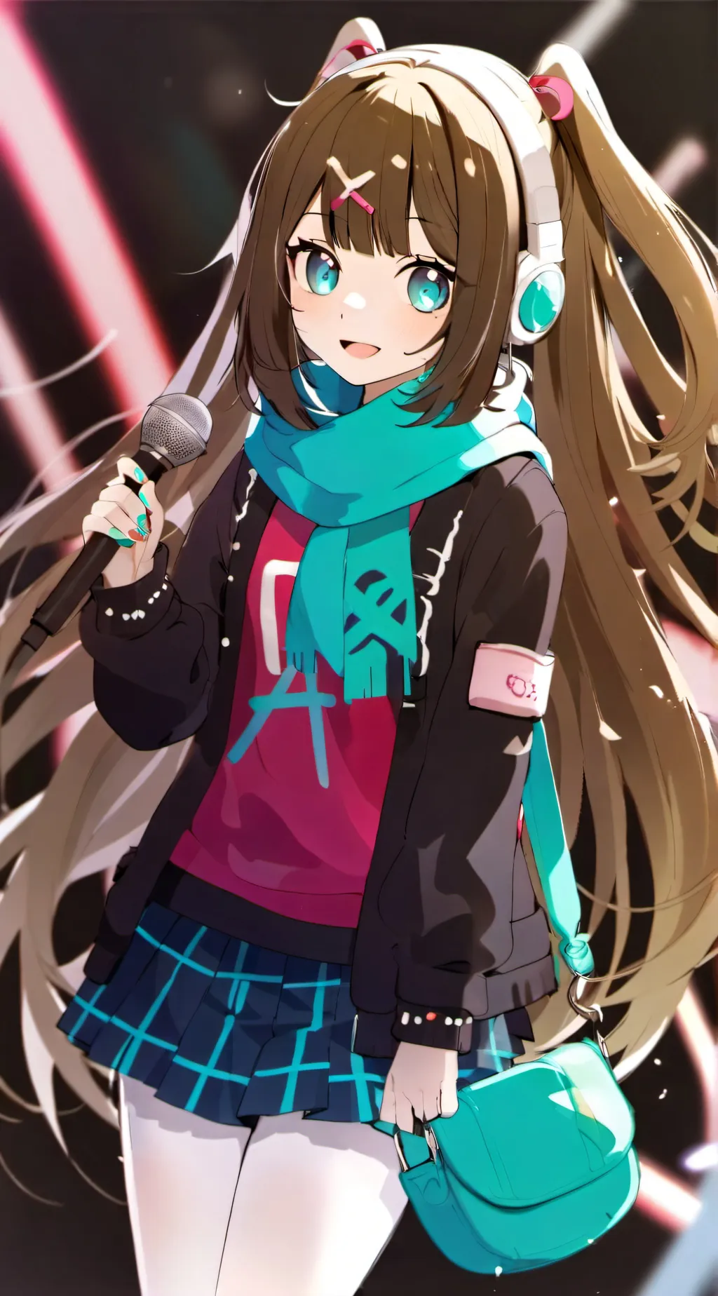 ai character: kirashima saki background