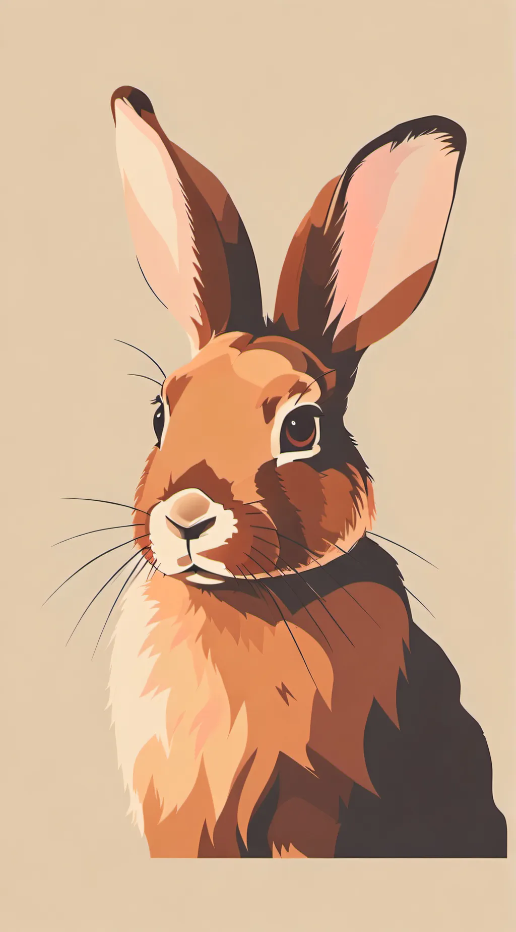 ai character: easter bunny background