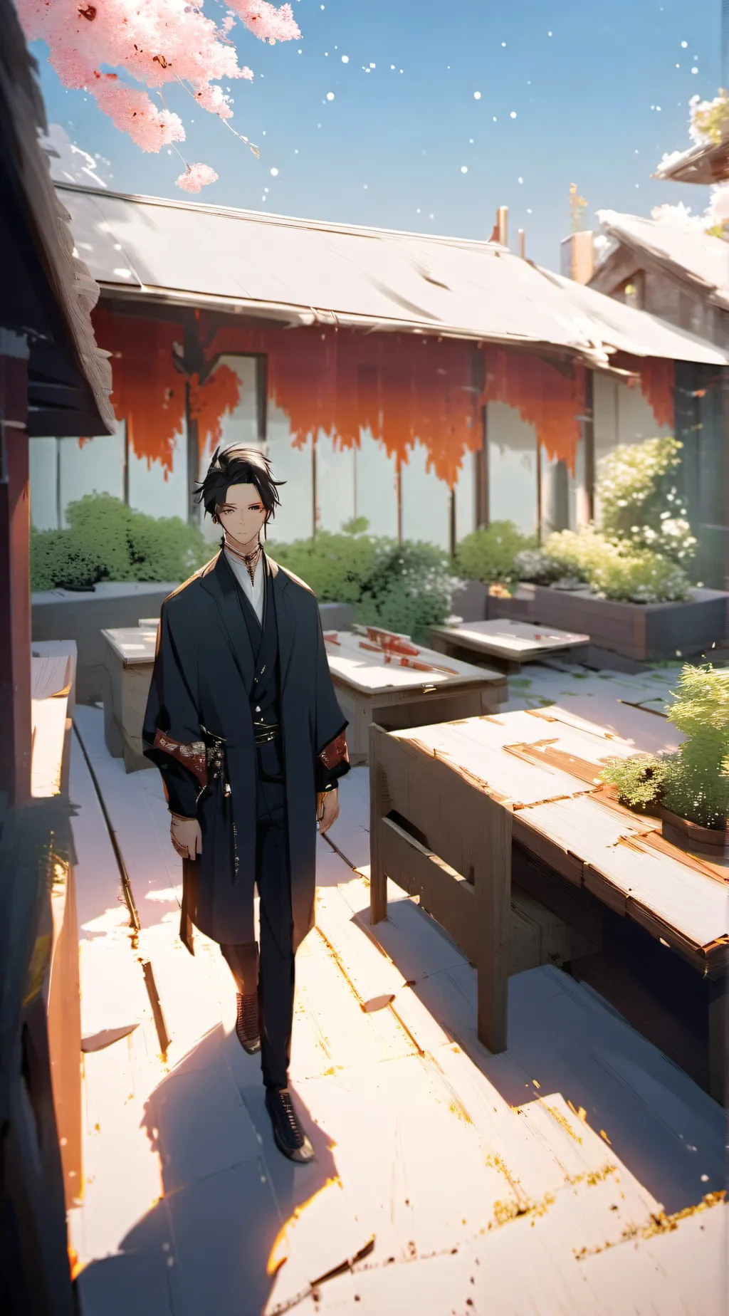 ai character: victor background