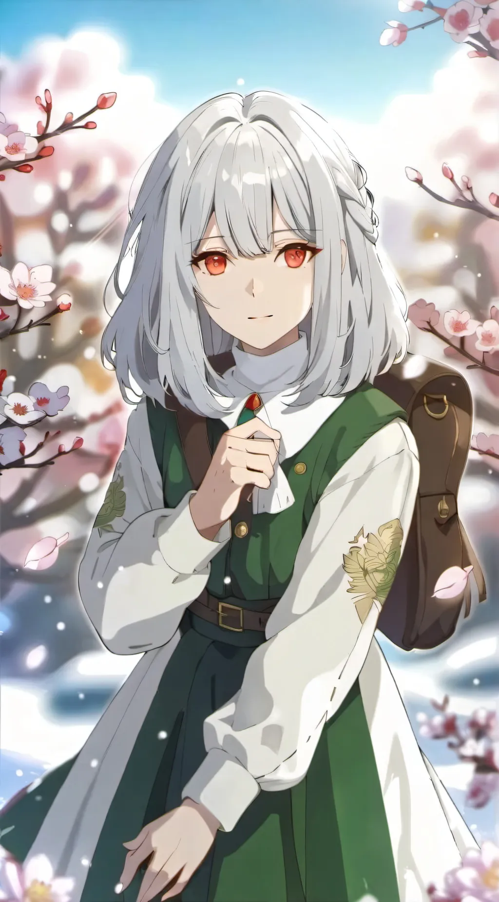 ai character: olivalina background