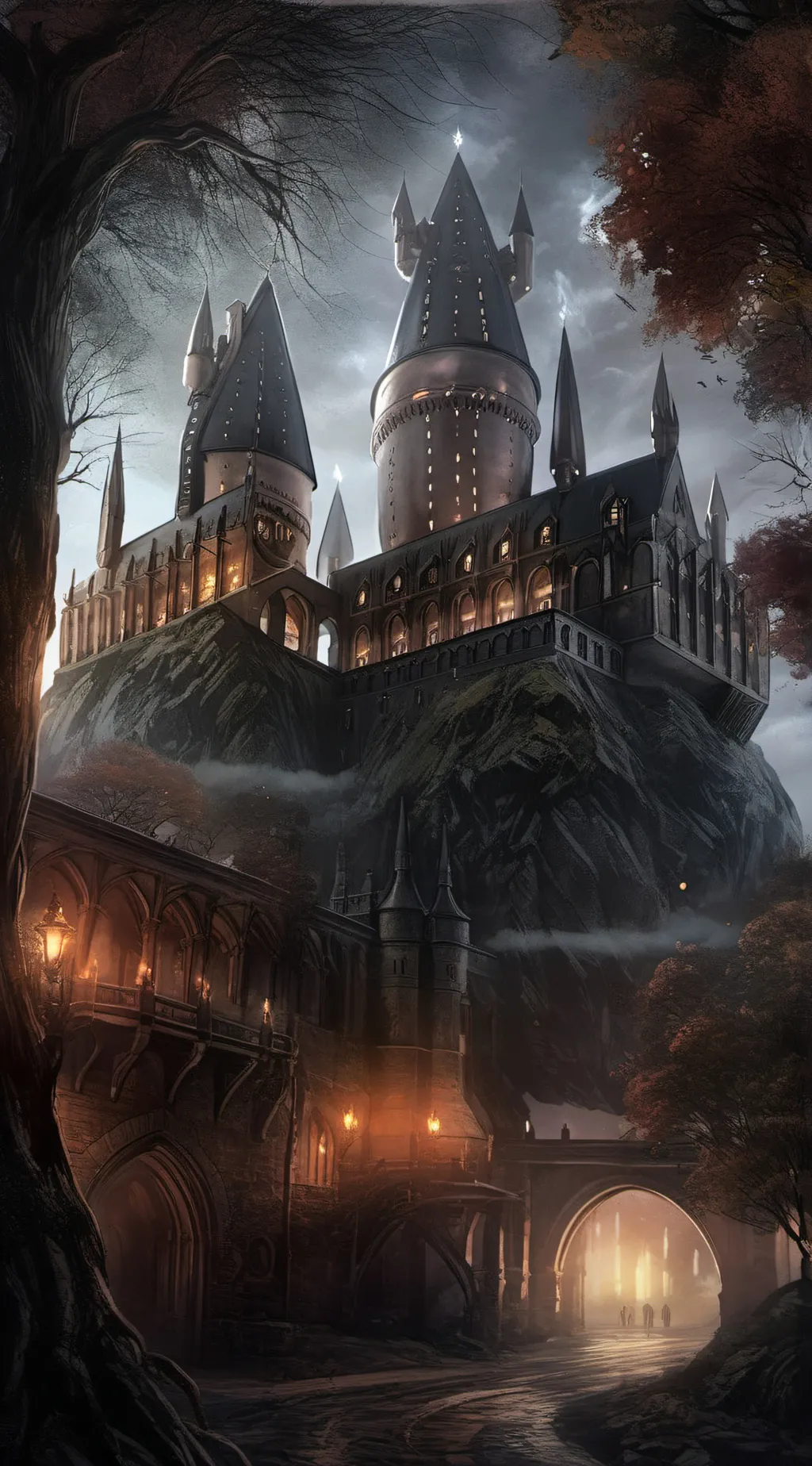 ai character: hogwarts background