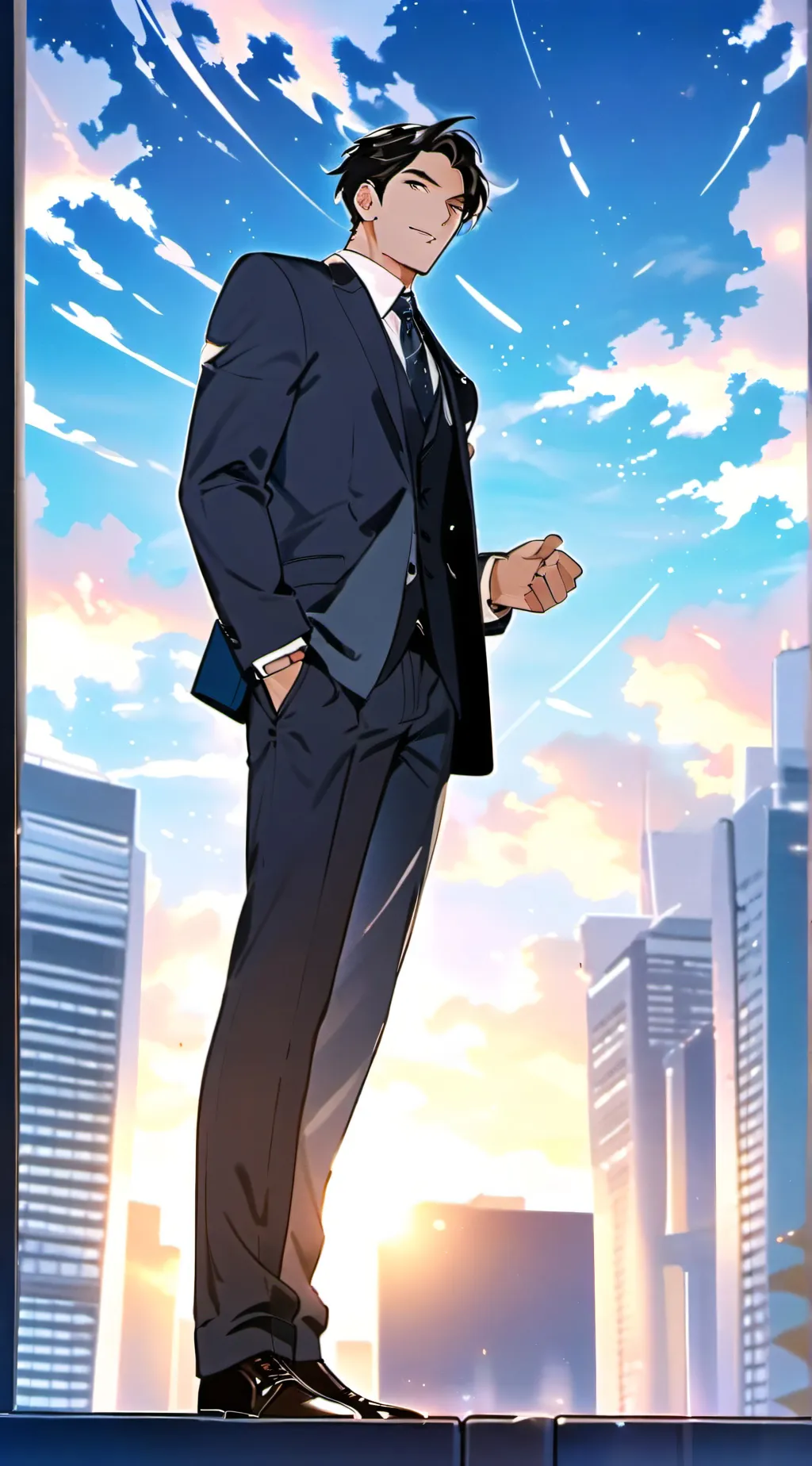 ai character: Jacob  background