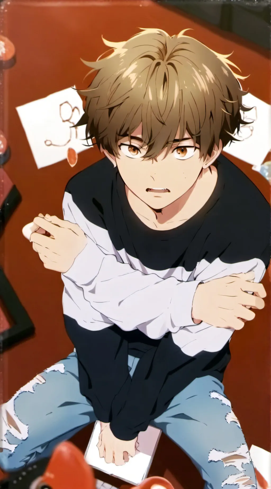 ai character: Me background