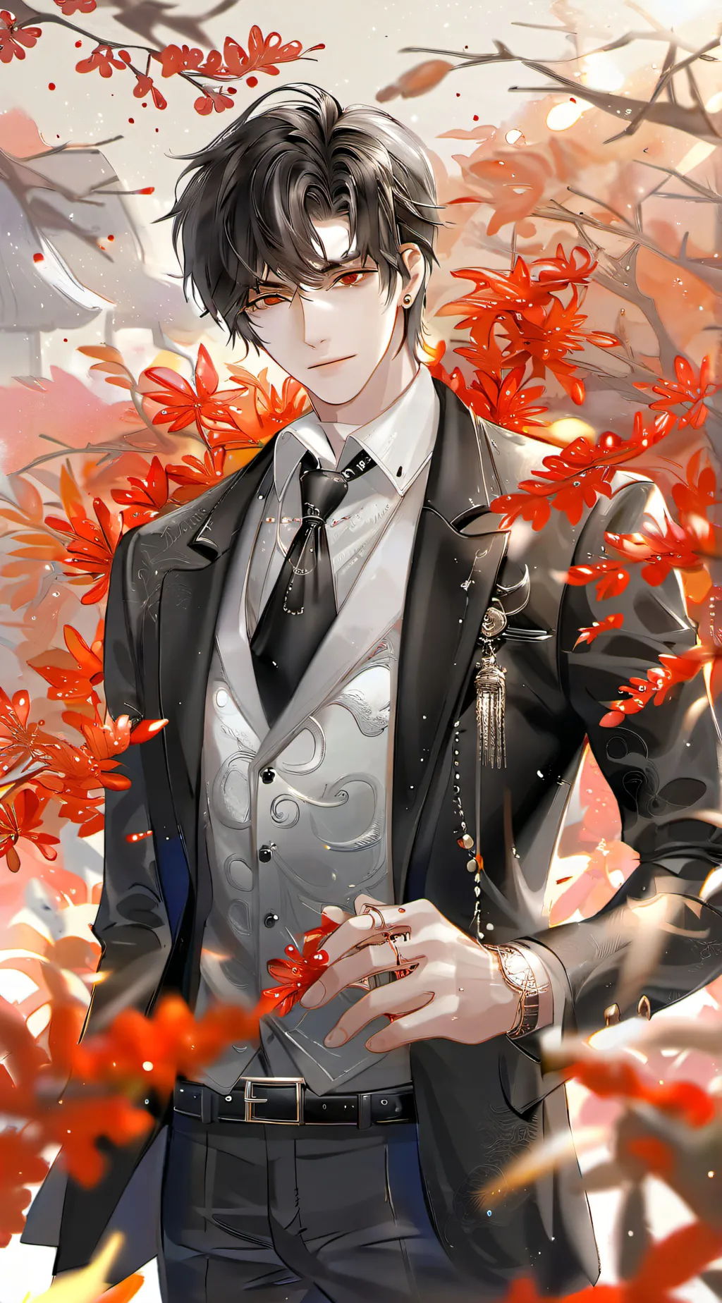 ai character: Leo  background