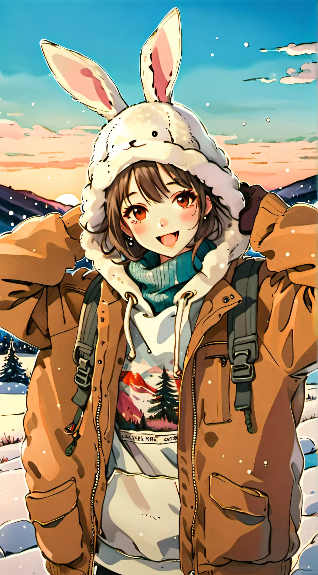 ai character: Bailey  background