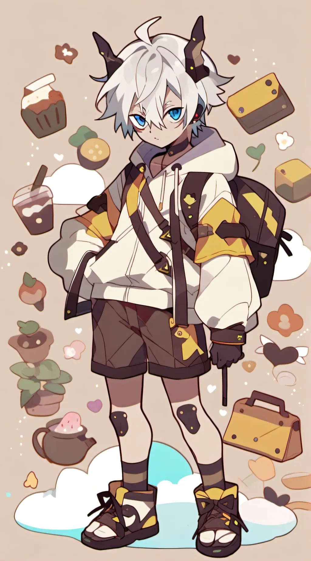 ai character: Luke  background