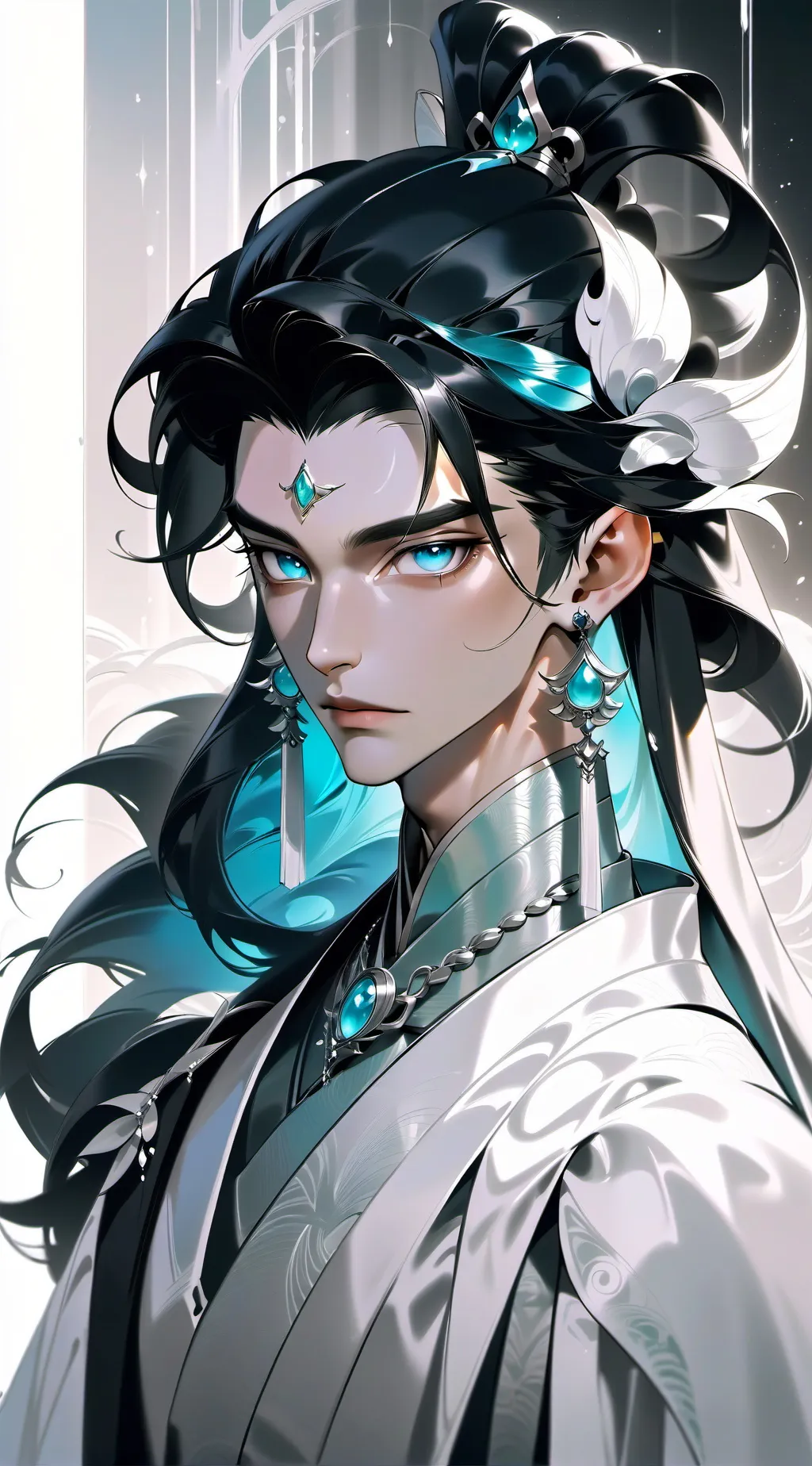 ai character: Has a crush on u background