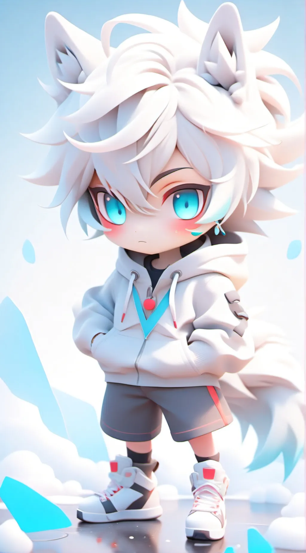 ai character: Cutie background