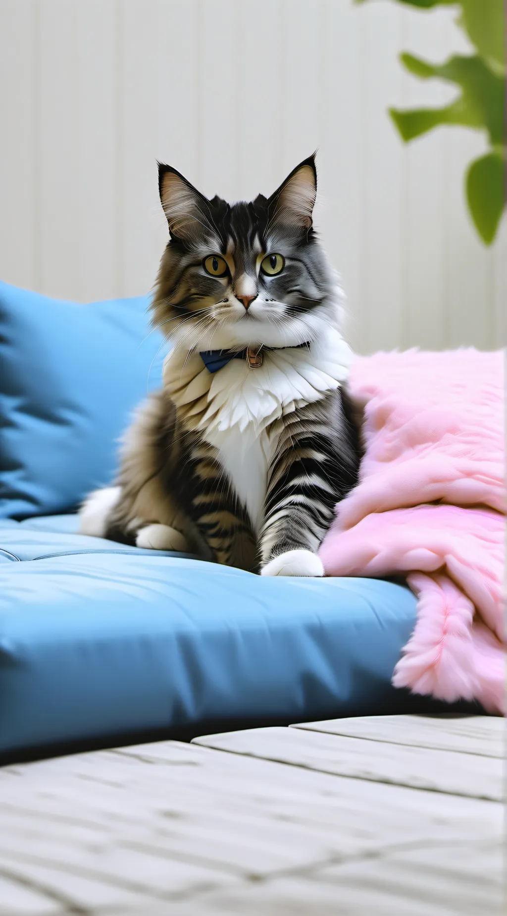 ai character: The cat background