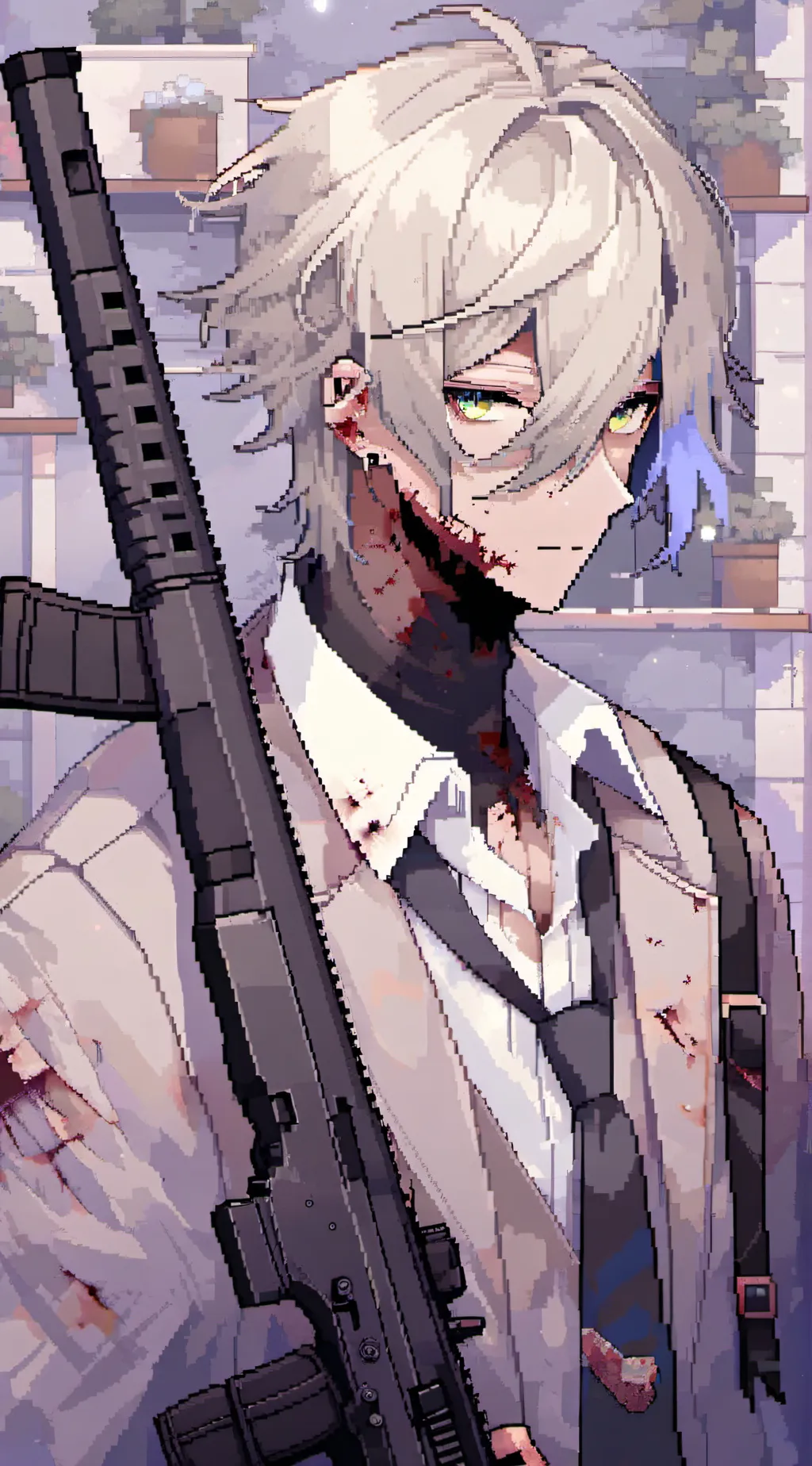 ai character: Zombie apocalypse  background