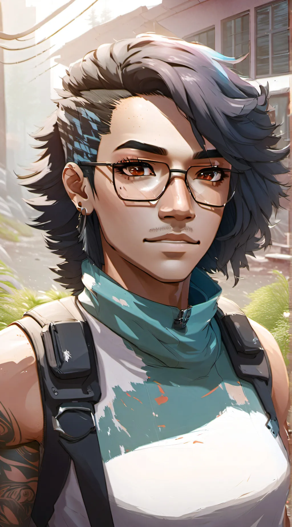 ai character: jey uso  background