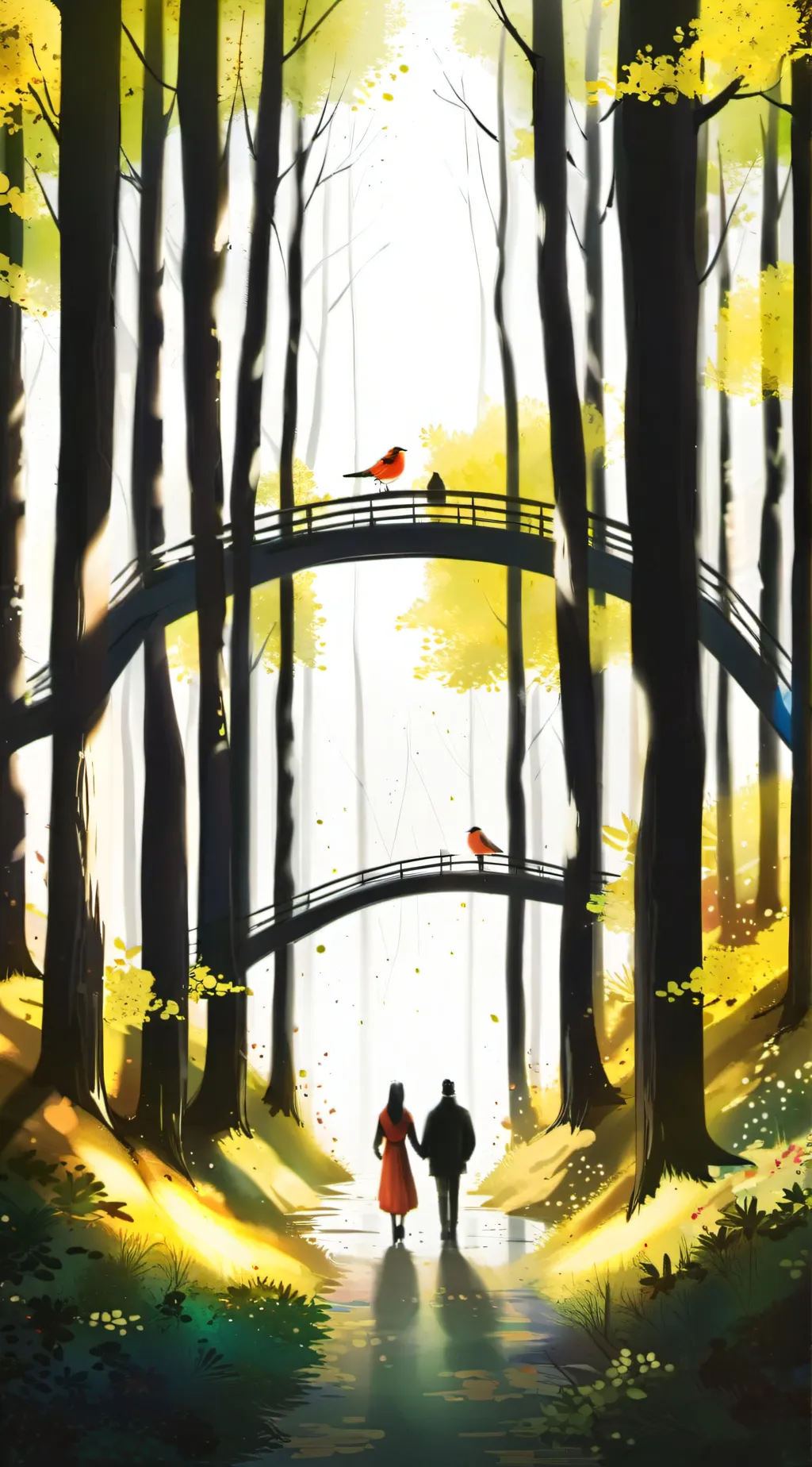 ai character: Gravity falls background