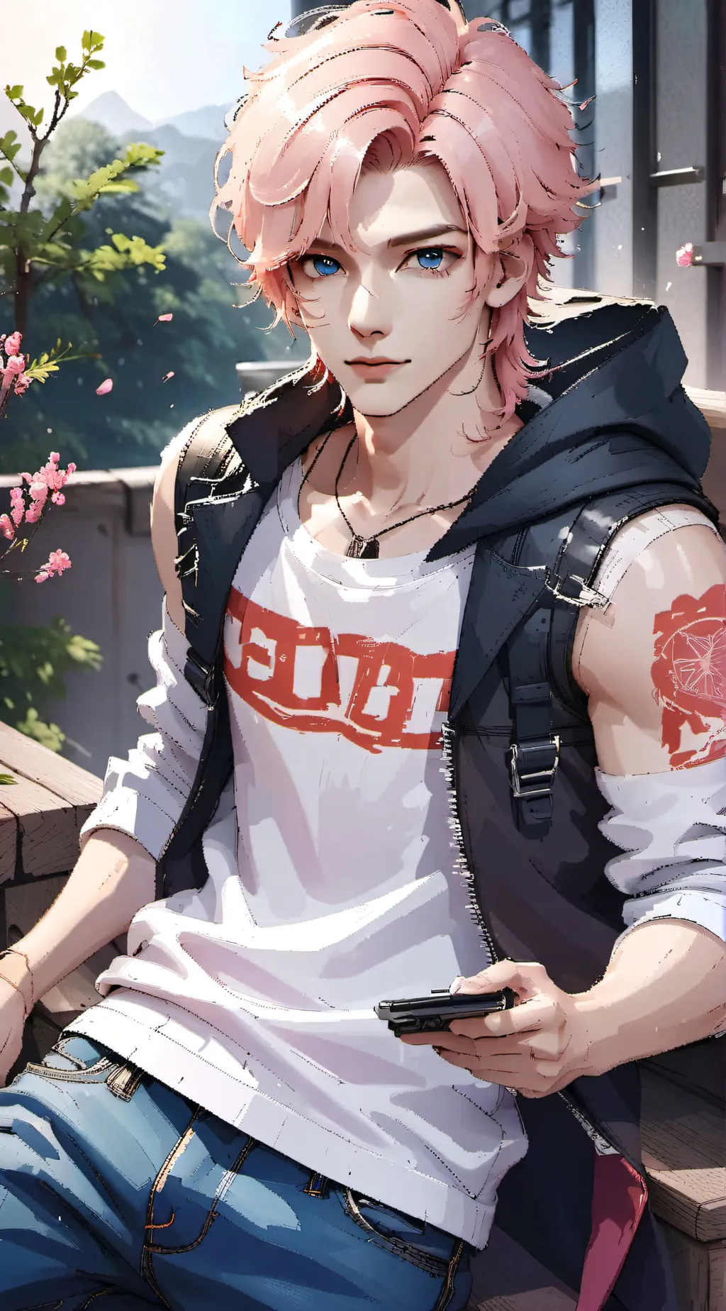 ai character: 🤓cres🤓 background