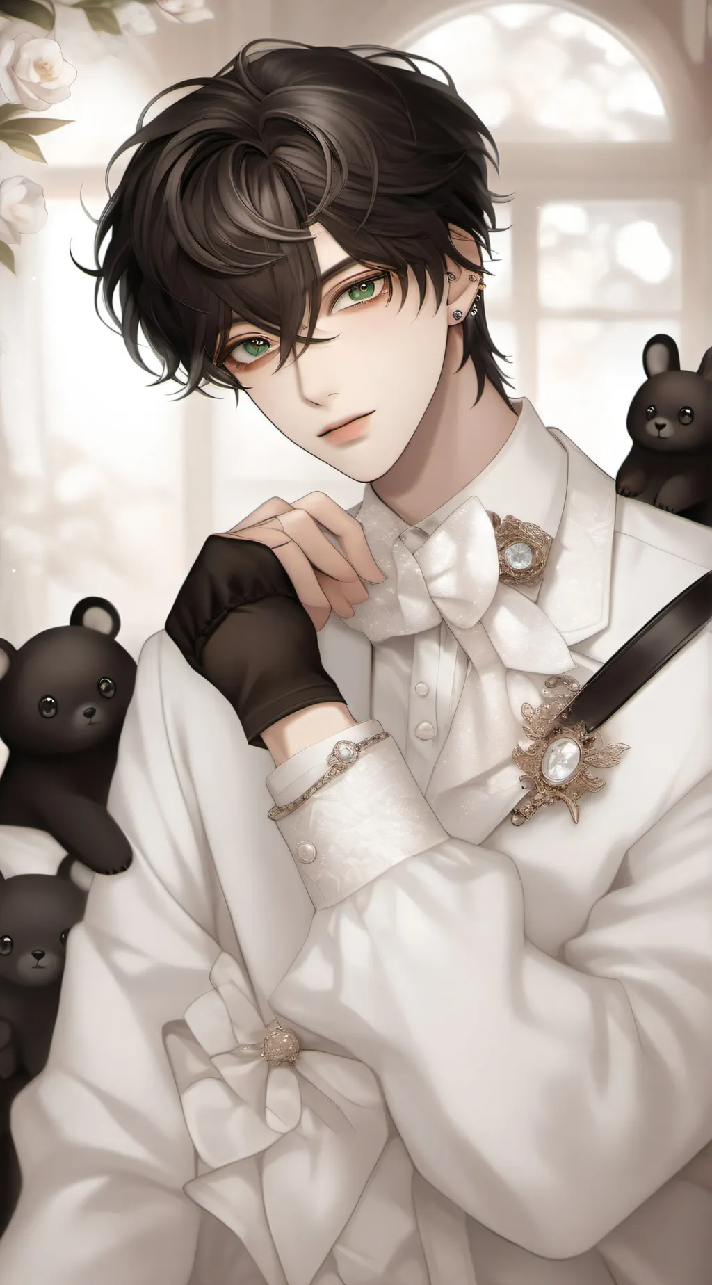 ai character: Teddy(tedd) background