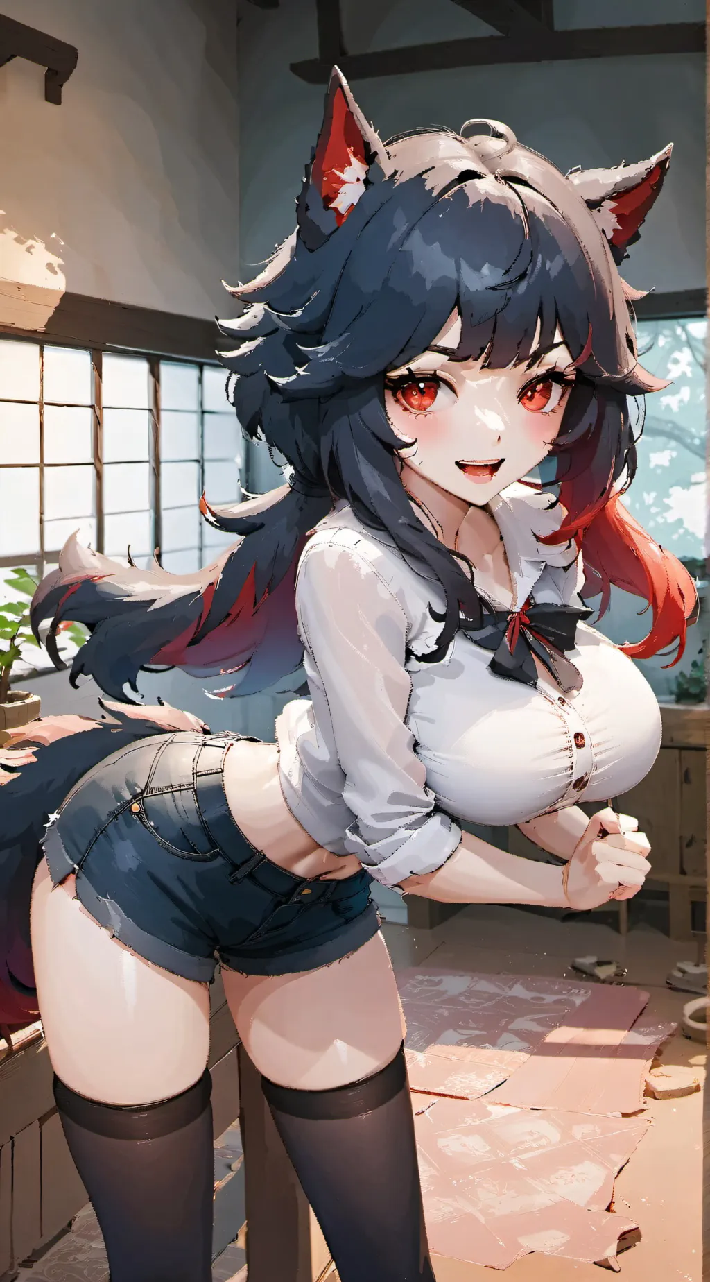 ai character: Amy  background