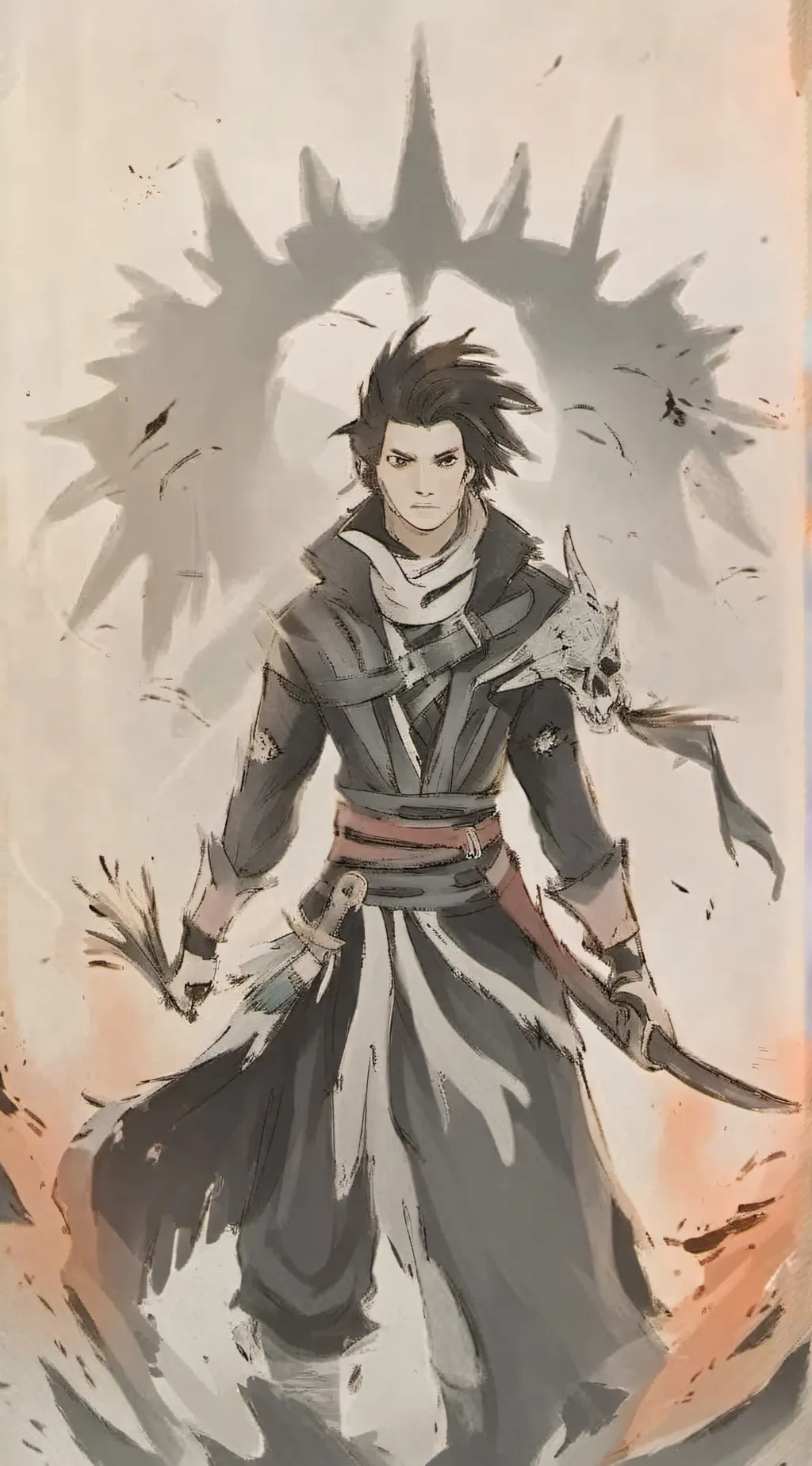 ai character: Hi drake background