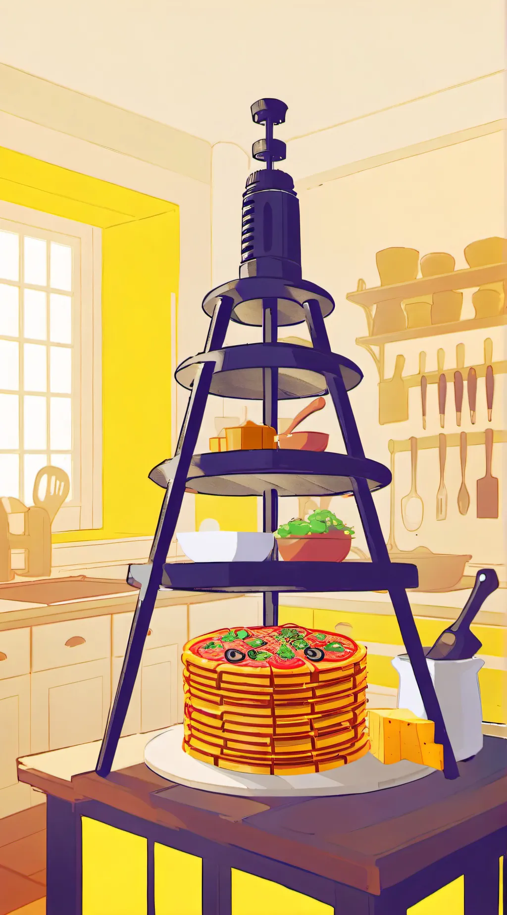 ai character: SlimeGreen background