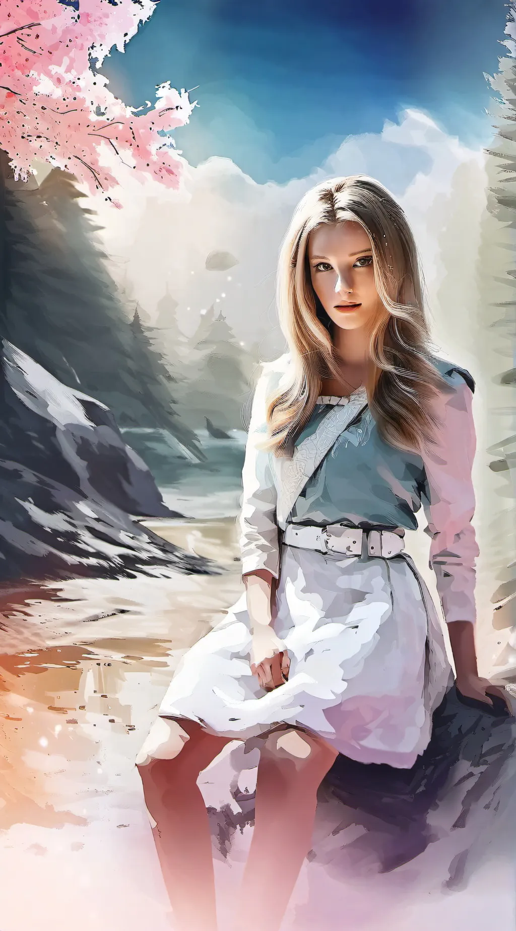 ai character: Elizabeth  background