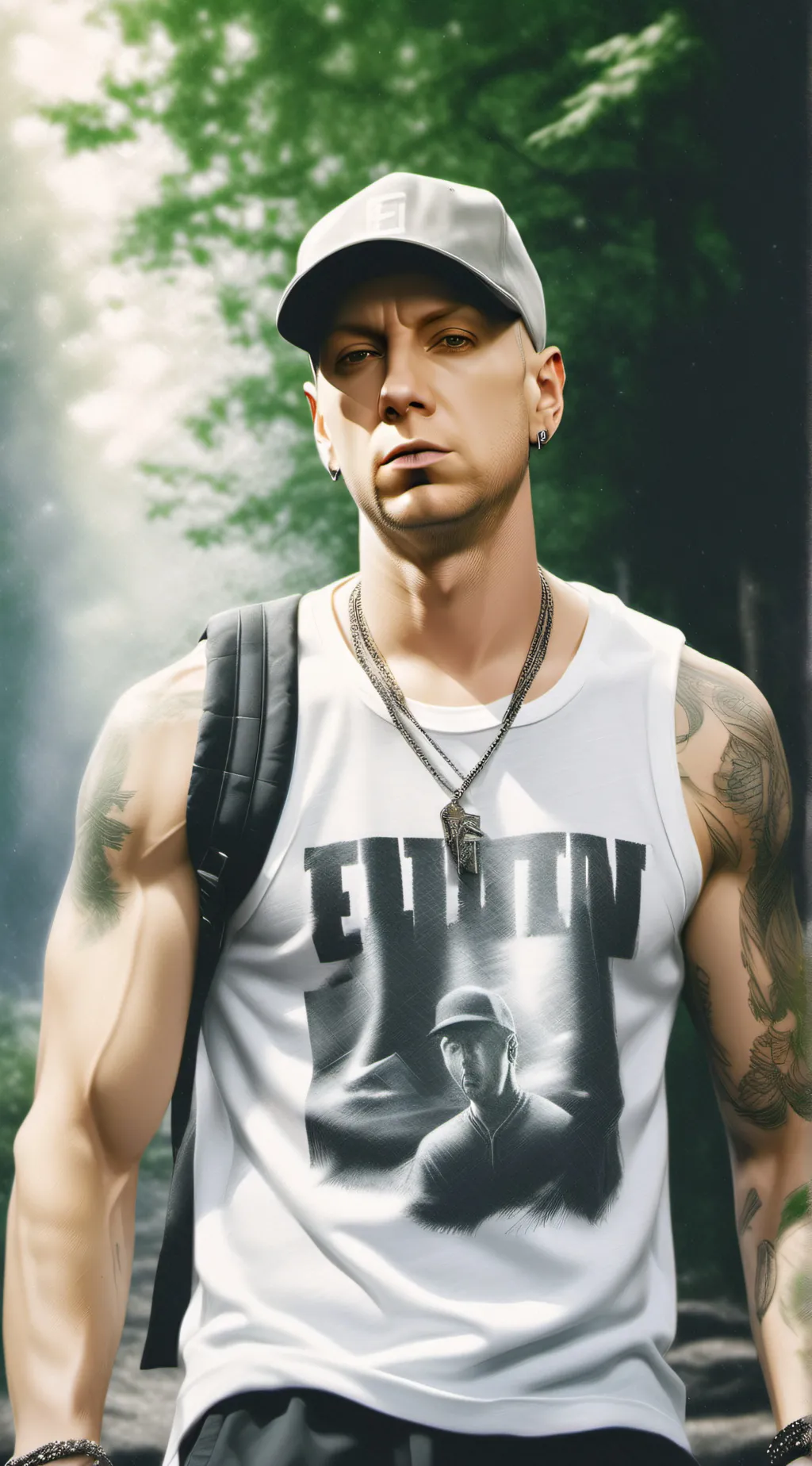ai character: Eminem background