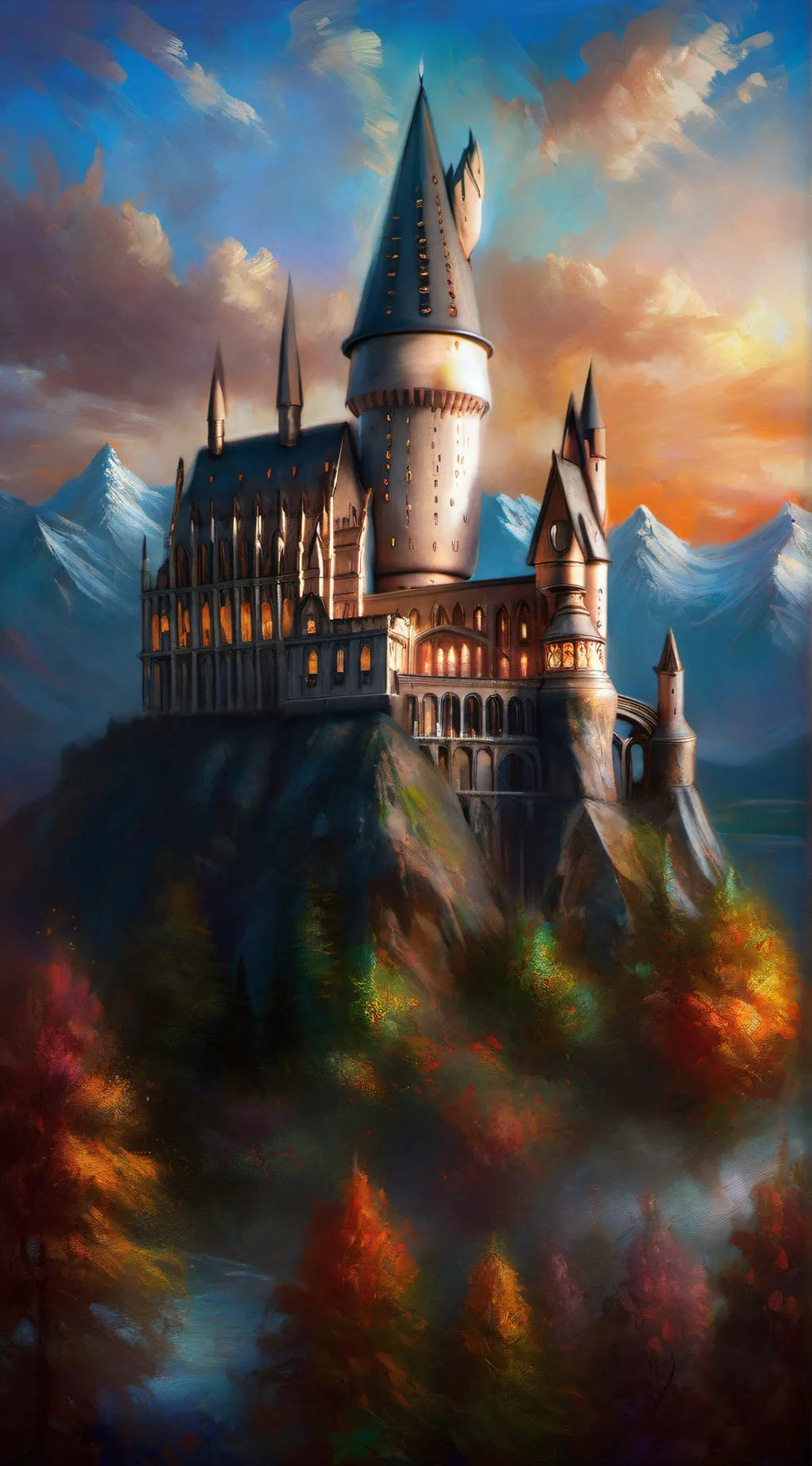 ai character: Hogwarts 9 background