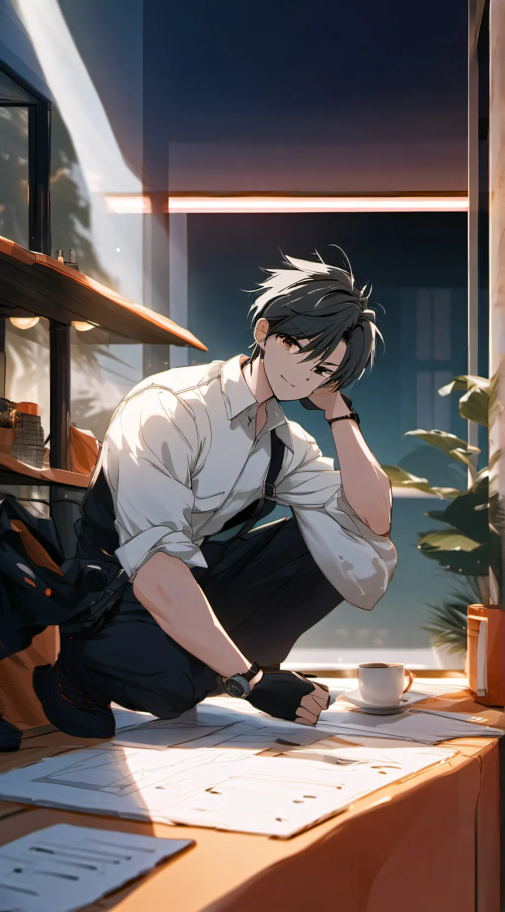 ai character: Rafayel background