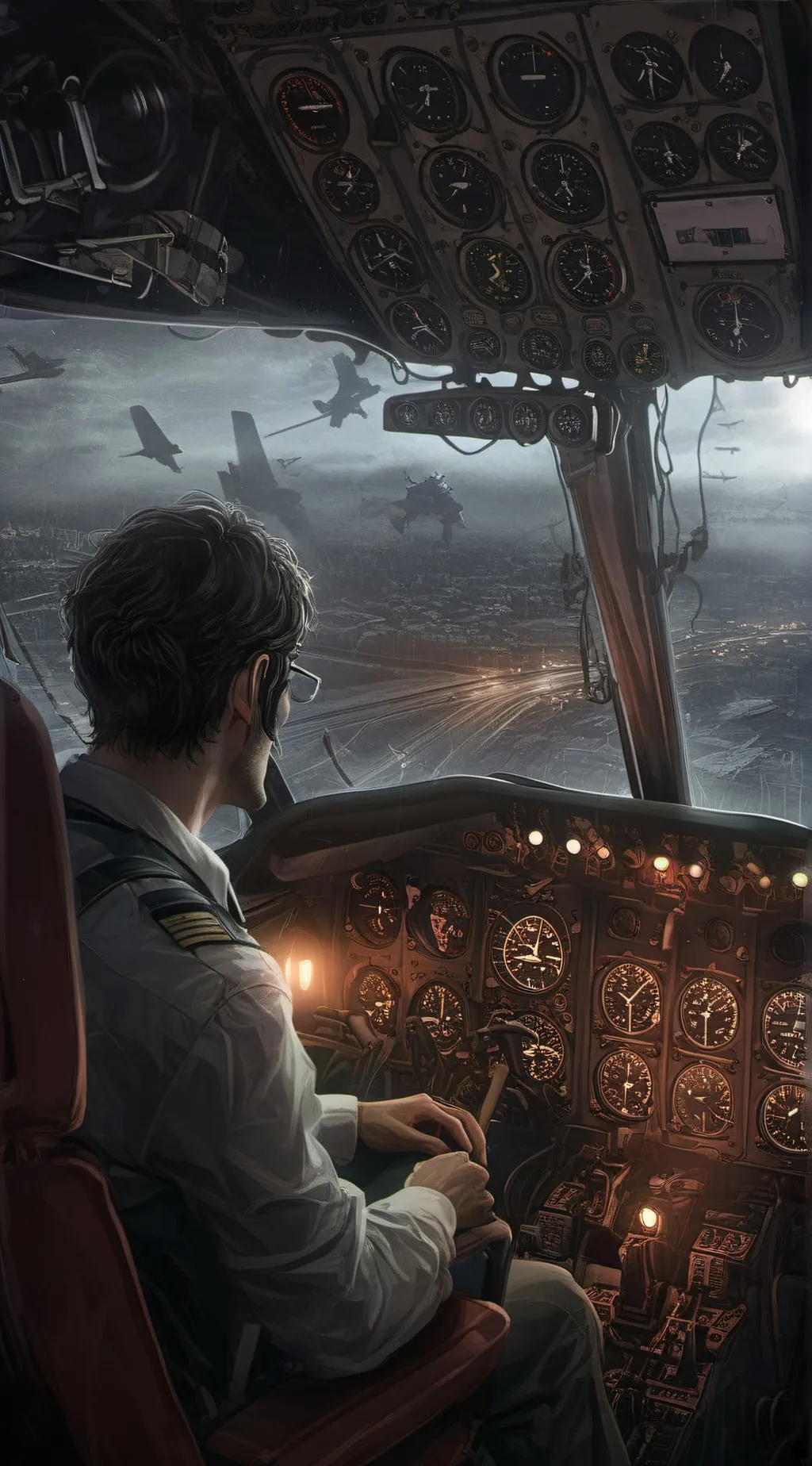 ai character: MH370 Pilot Sim. background