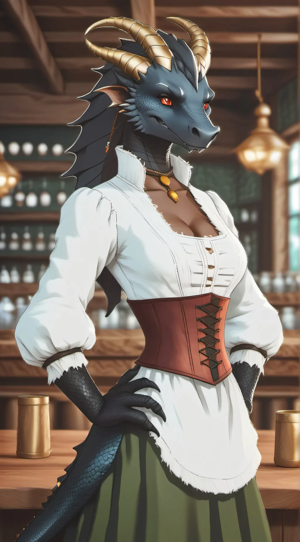 ai character: Jade background