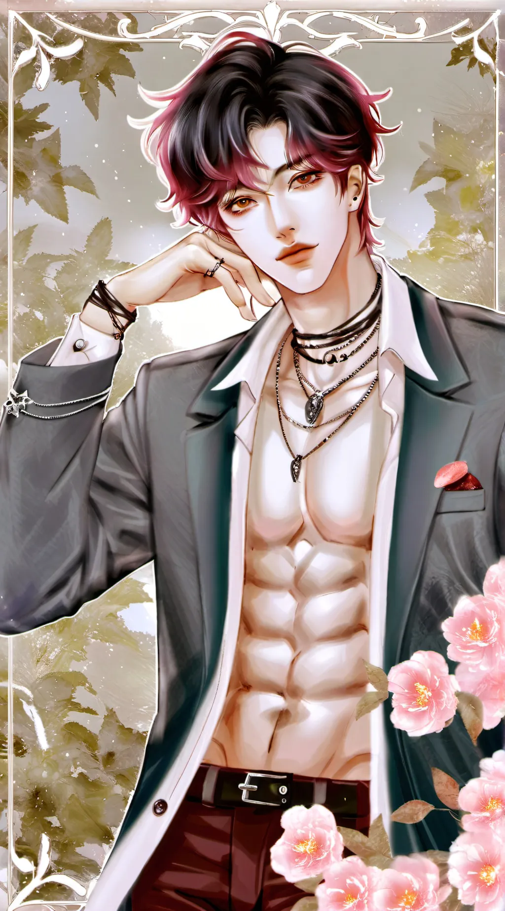 ai character: evil lunar background