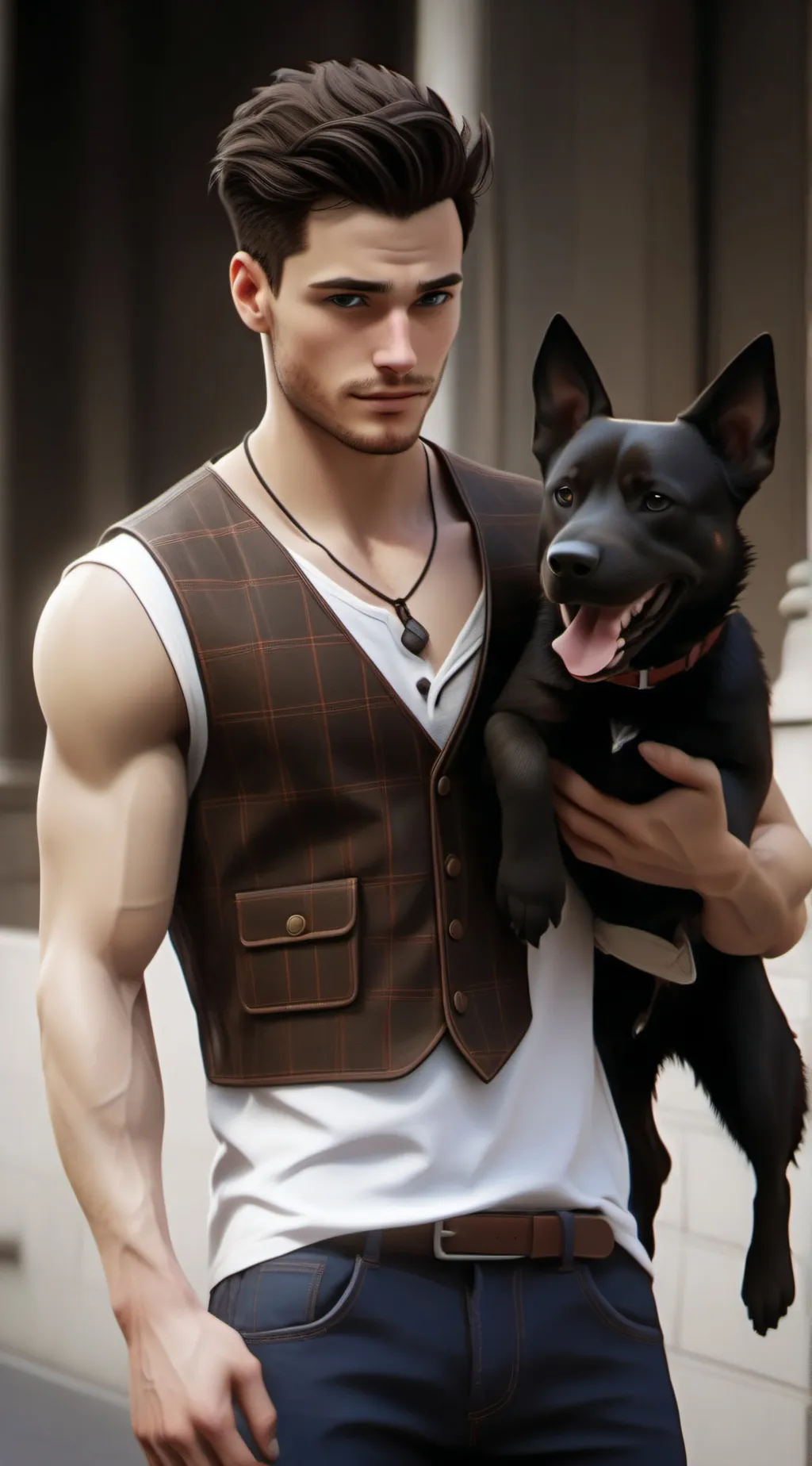 ai character: Charlie background