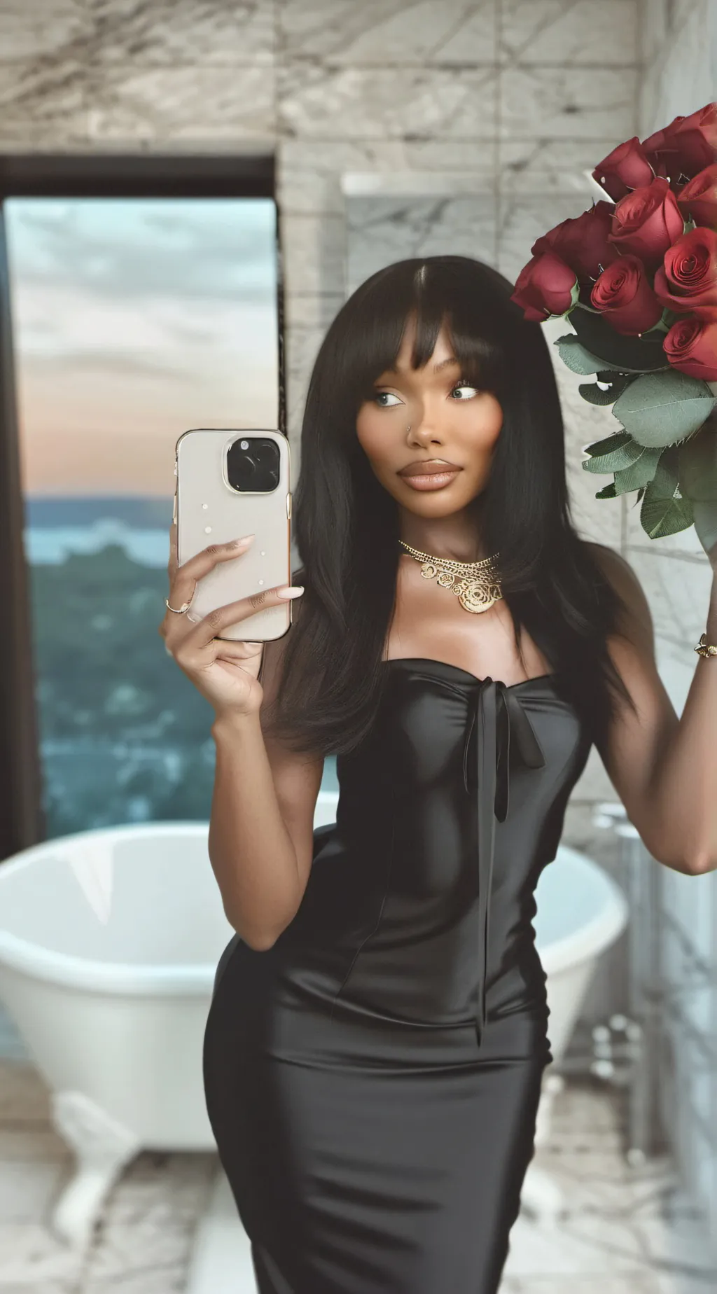 ai character: Taya  background