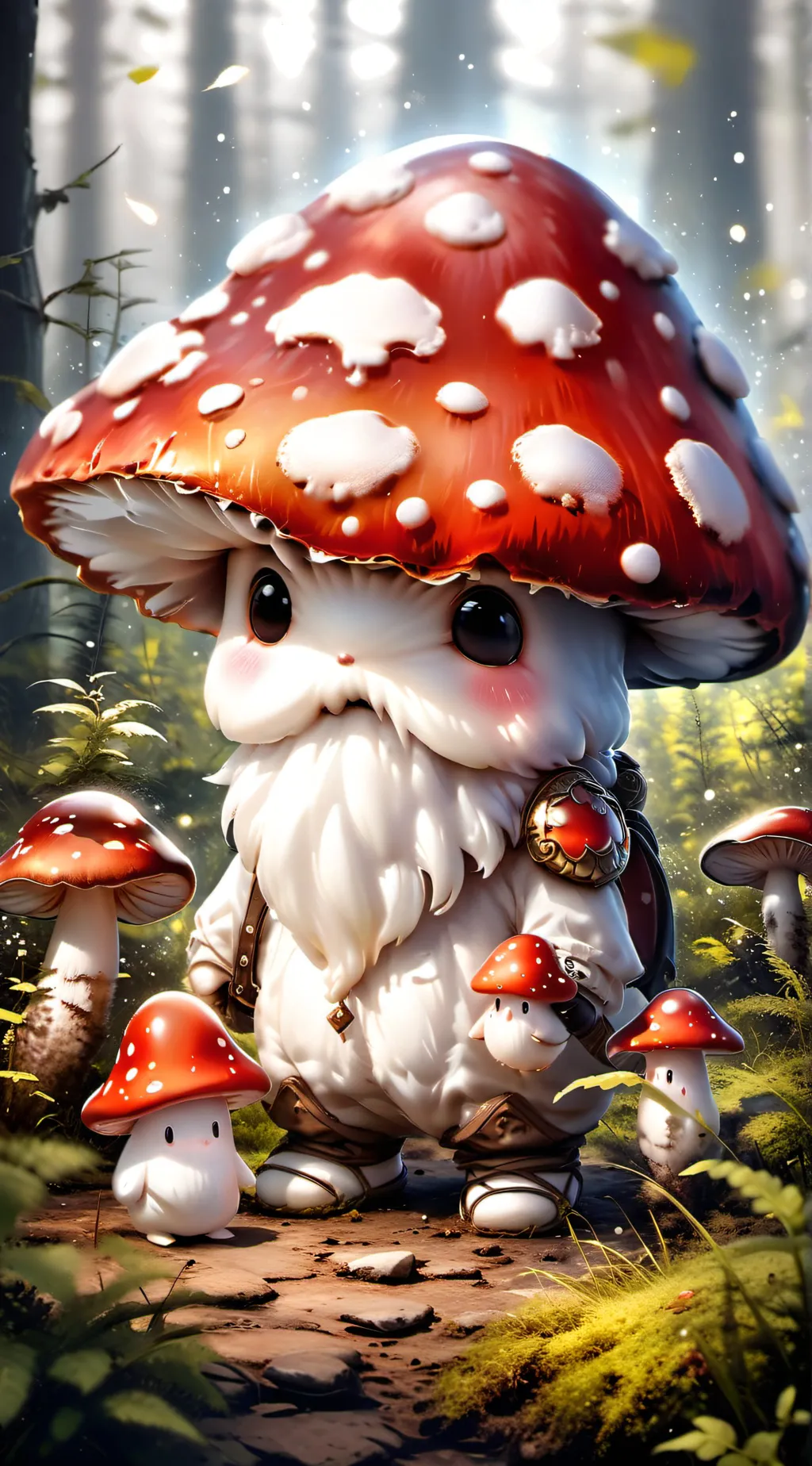 ai character: Shroom background