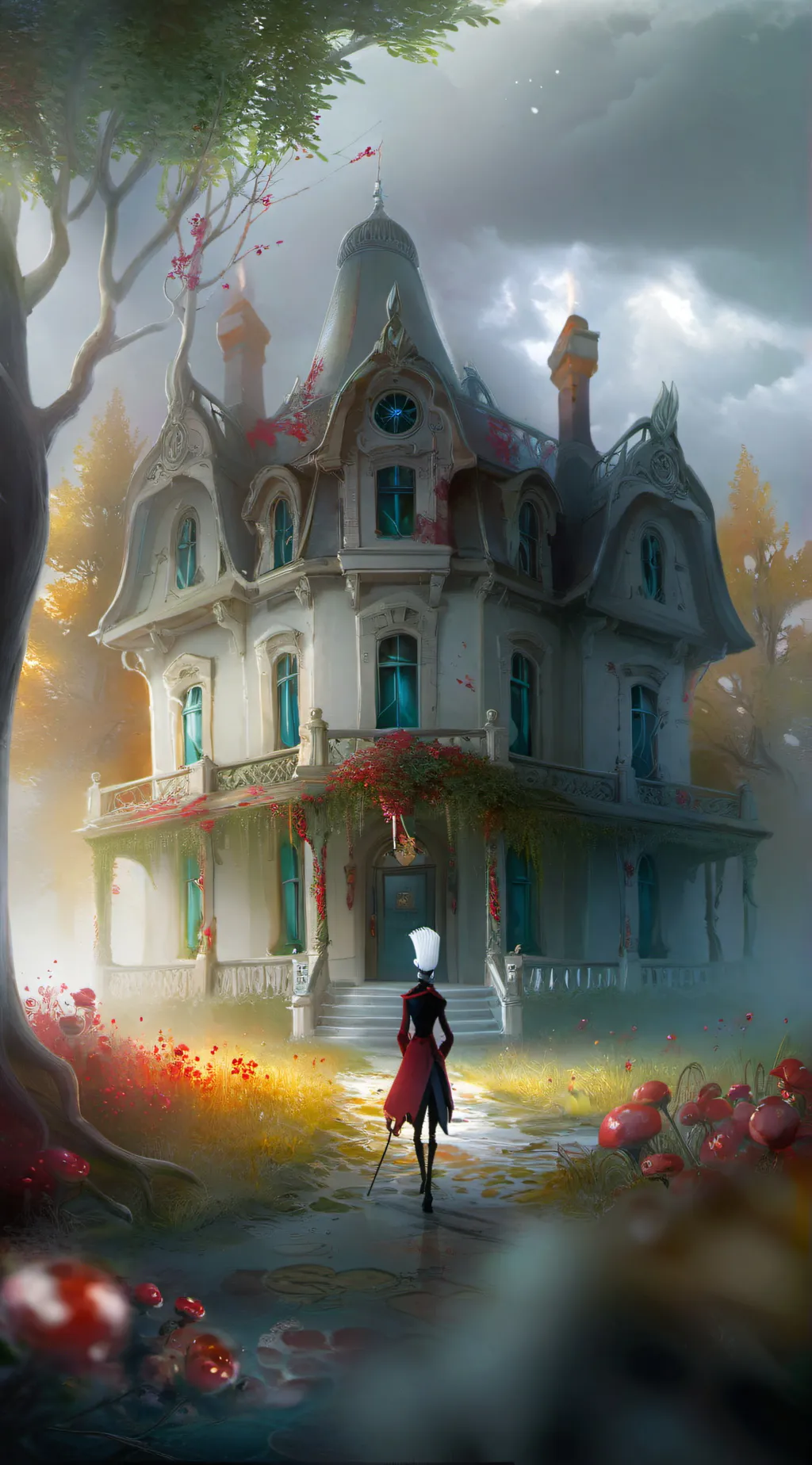 ai character: angel dus background