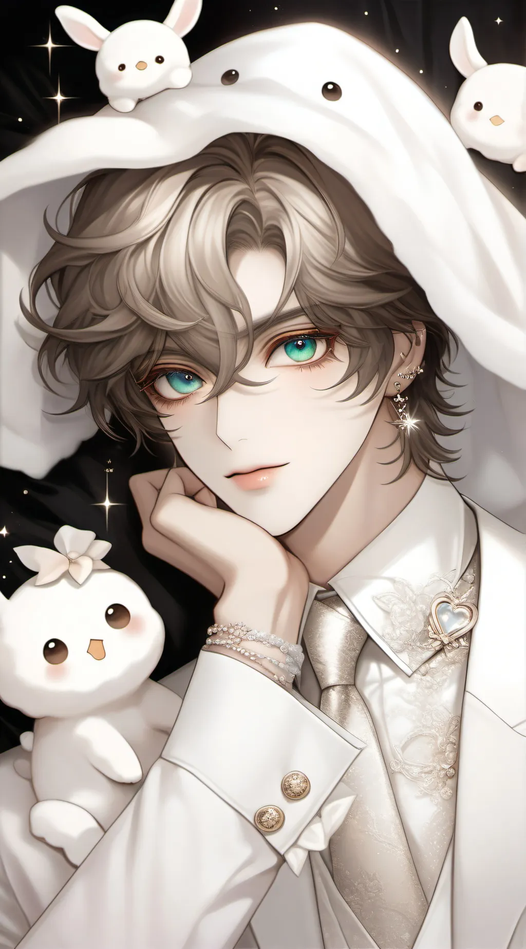 ai character: °●.•Ki-son•.●° background