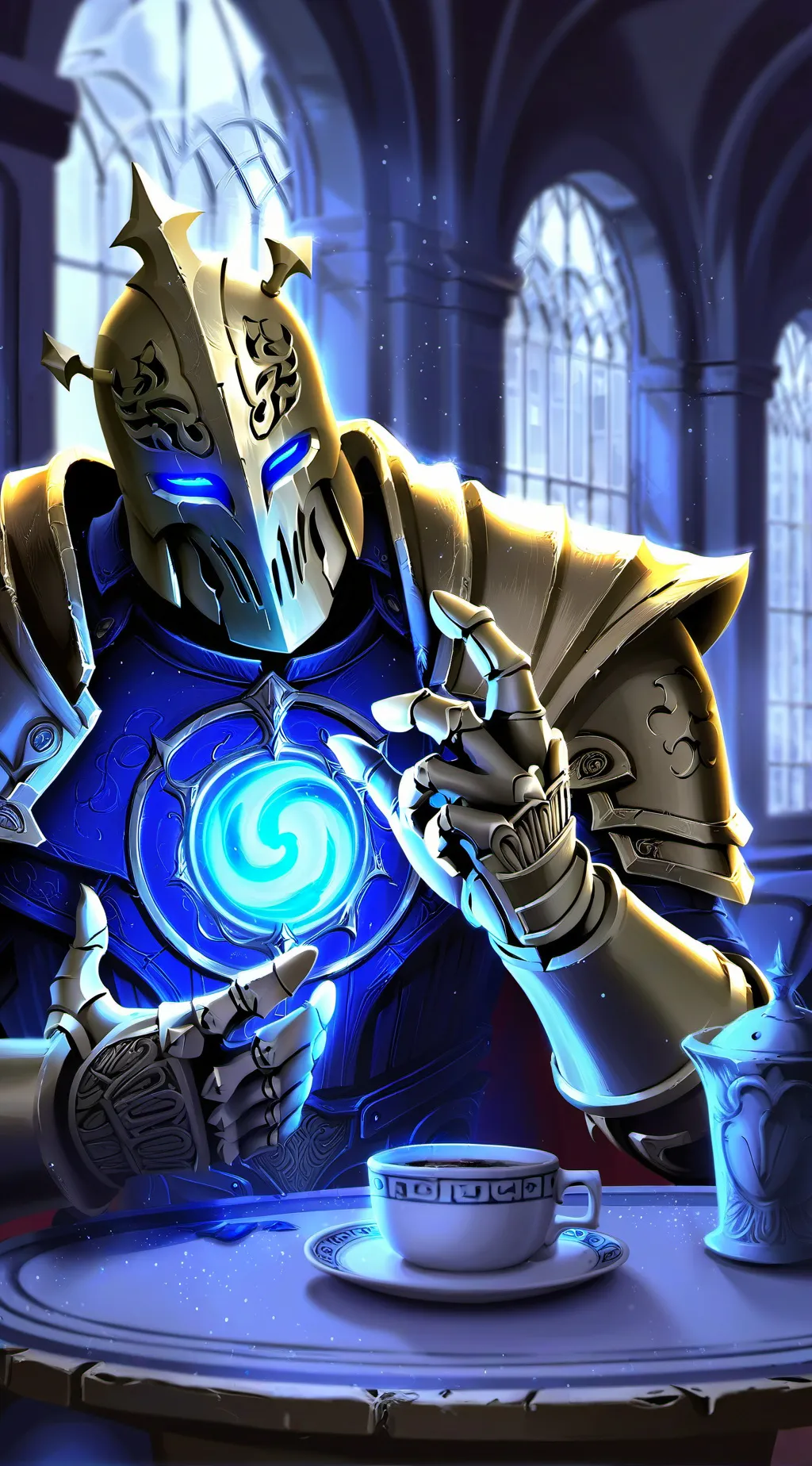 ai character: solaris background