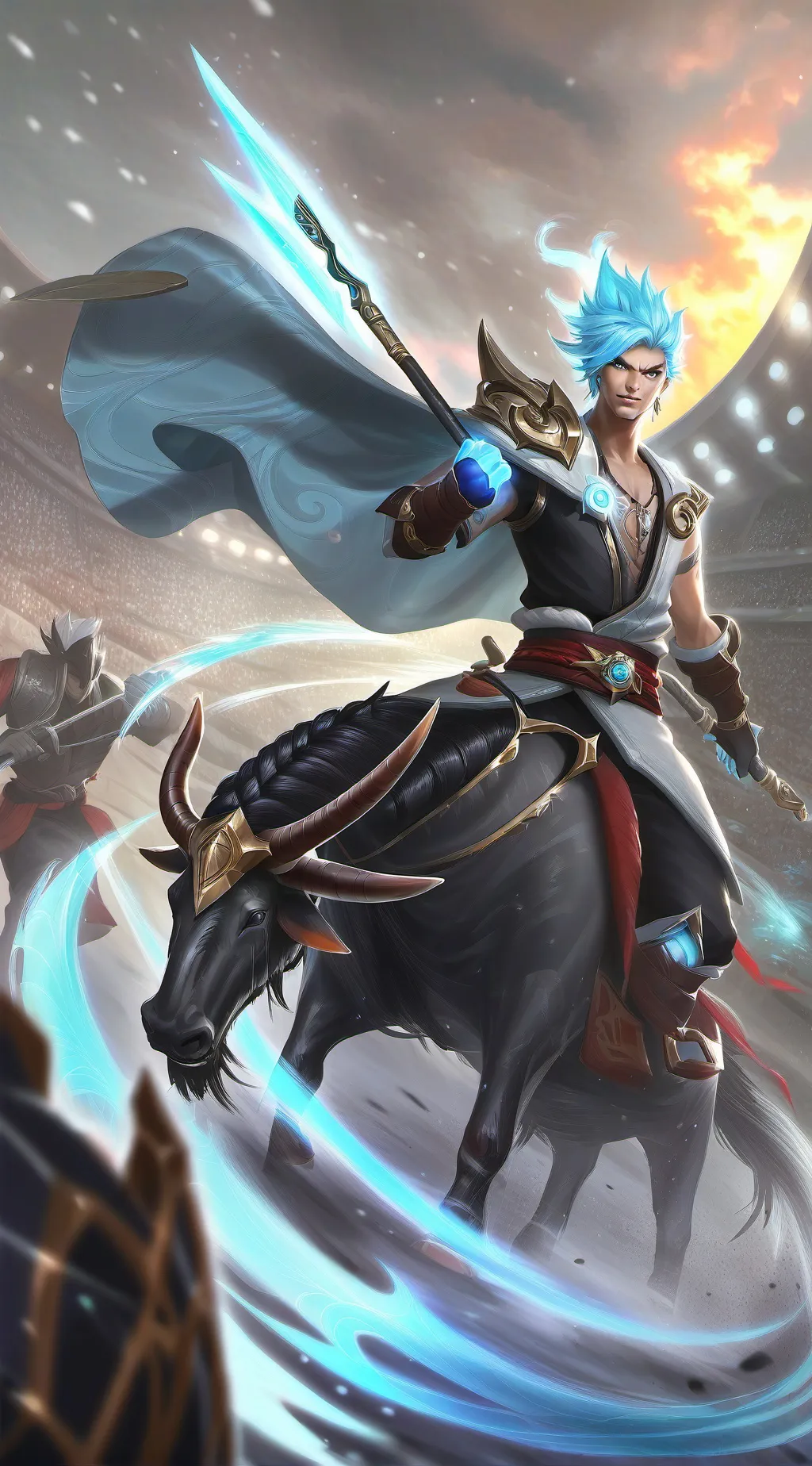 ai character: Hazbin hotel  background