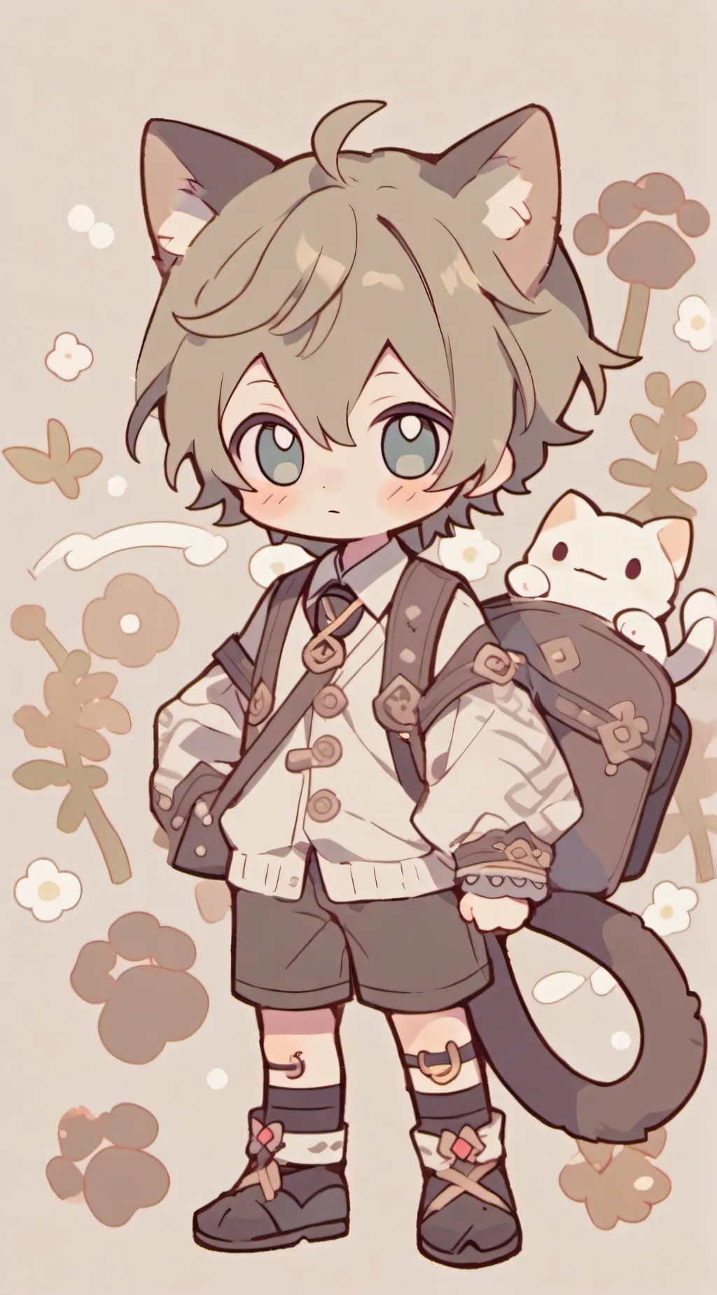 ai character: Oak background