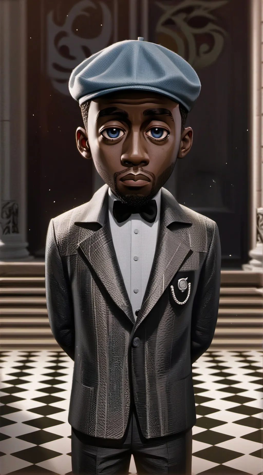 ai character: tarder the crater background