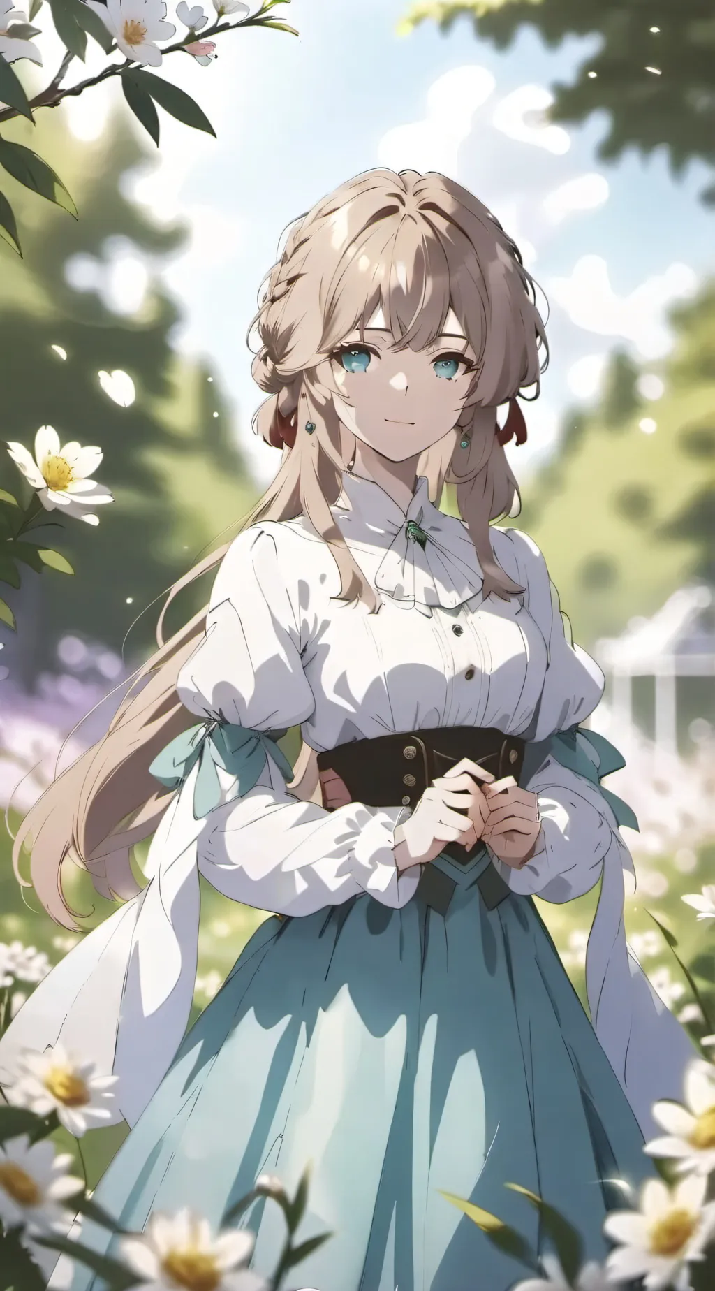 ai character: Lilly background