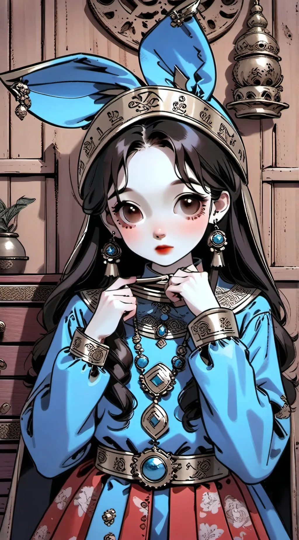 ai character: kc background